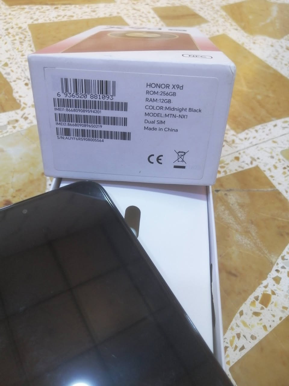 السلام عليكم
هونر x9d مستخدم
شهر
السعر 430
حي الوحده
***********
***********
الجميع@
