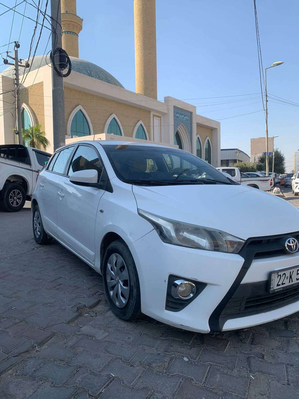 کـــوردی 
تەنها فرۆشتن 
گۆڕینەوە ناکا 
تۆیۆتا یارس 
مــــۆدیل / ٢٠١٦ 
مواسفات / abs . شاشە کامێرا
ڕۆیشتن / 142 هەزار کم 
گێڕ و مەکینە کەپس 
مەکینە بچووک 
تەنها ۲ بست هلال سبوغ 
یەک دوو قنج و قۆپی هەیە 
بێ ناوگرتن ، بێ ئێڕباگ 

نــــــرخ / ١٠٦ $ 
ناونیشان هەولێر 
مۆبایل /***********

عربي 
فقط بیع نقدي
ما عندنا مراوسة 
تویوتا یارس ۲۰۱٦ 
شاشة كامیرا ، ABS 
محرك / V4 جیر و محرک کبس 
محرك / صغیر ، اقتصادي 
رقم و سنویة جدید 
ماشي / ۱٤۲   الف كم 
بدون حادث 
فقط شبرین من هلال سبغ 
مكانین رصعة و شخت 
بدون دواخل ، بدون ایرباك 

سعر / ۱۰٦ $ 
عنوان اربیل 
واتس اب /*********** أربيل, العراق
