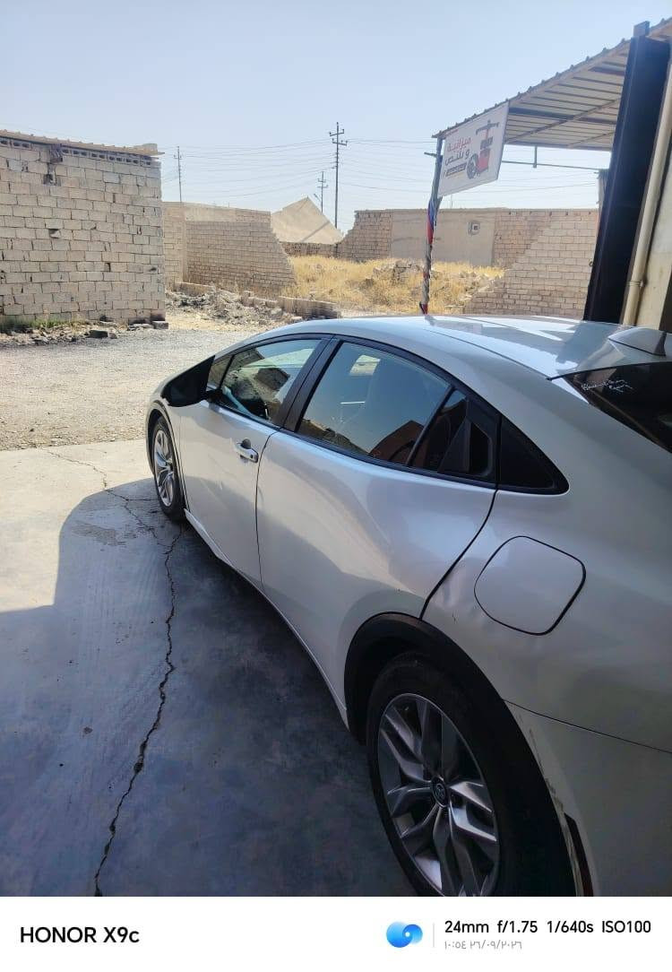 بريوس موديل ٢٣ بلگن +بانزين +هايبرد وياها واير شحن من تشحنها تمشيك ١٠٠ كيلو والضرر موجود بالصور مواصفات تدفئة بالكشنات وتدفئة بالستيرن بدون اشاير بالشاشة صافية من كلشي ماشية ٦٠ الف مكاني كركوك ناحية الزاب للأستفسار اتصل ***********

نص مكتوب في الصور:
- HONOR X9c 24mm f/1.75 1/758s ISO100 ١٠:٥٤ ٢٦/٠٩/٢٠٢٦
- HONOR X9c 24mm f/1.75 1/810s ISO100 ١٠:٥٤ ٢٦/٠٩/٢٠٢٦
- HONOR X9c 24mm f/1.75 1/1027s ISO100 ١٠:٥٤ ٢٠٢٦/٠٩/٢٠٢٦
- HONOR X9c 24mm f/1.75 1/640s ISO100 ١٠:٥٤ ٢٦/٠٩/٢٠٢٦
- HONOR X9c 24mm f/1.75 1/900s ISO170 ١٠:٥٤ ٢٦/٠٩/٢٠٢٦
- HONOR X9c 24mm f/1.75 1/188s ISO100 ١٠:٥٣ ٢٦/٠٩/٢٠٢٦