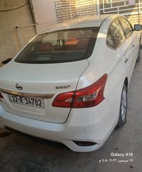 نيسان سنترا ٢٠٢٥ ماشية ٢٨ الف سيارة مكفولة وعلى ايدي ماناقصها شي ومواص...