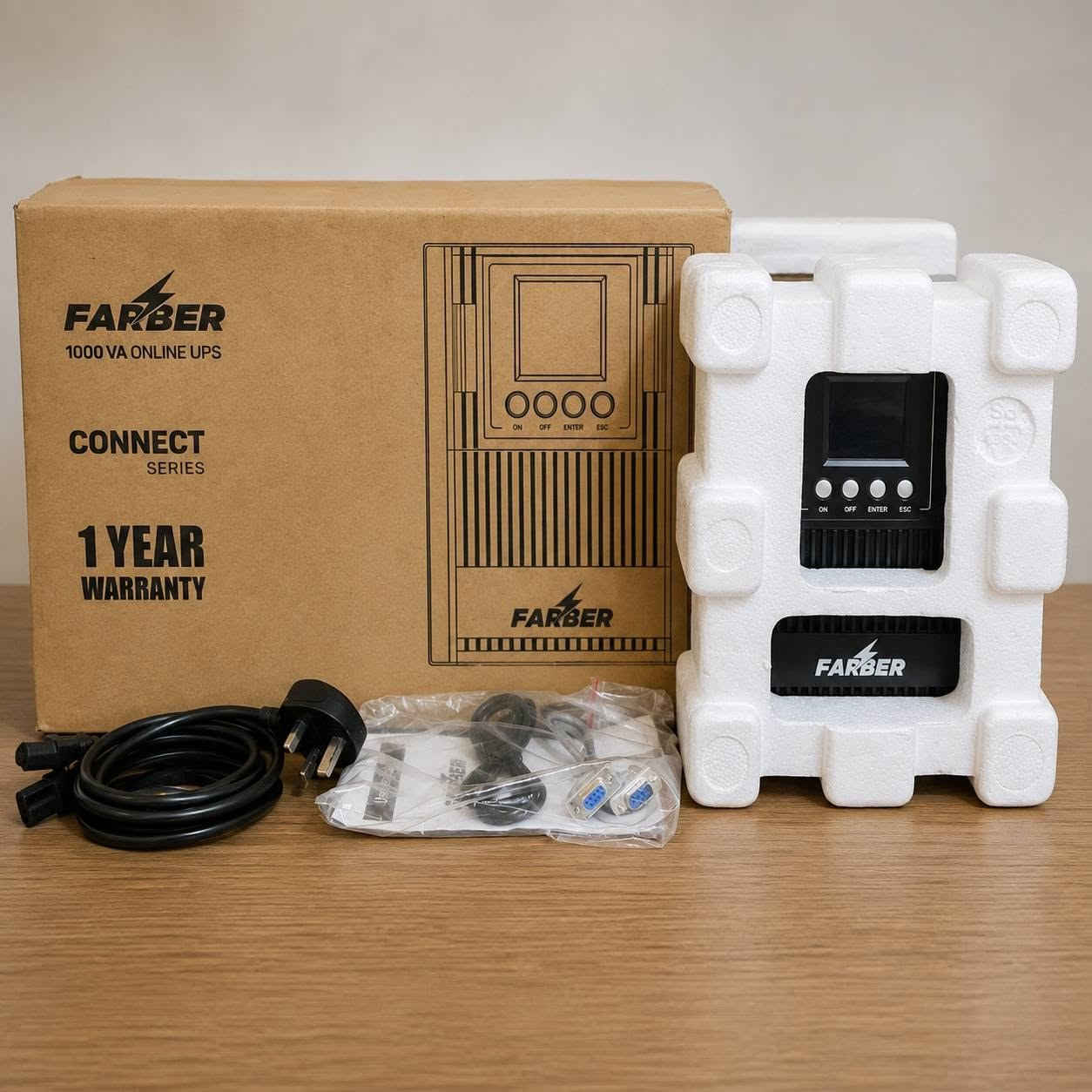 للبيع UPS FARBER 1KVA ONLINE ⚡
FARBER – CONNECT SERIES
▪️ القدرة: 1000VA / 900W
▪️ النوع: Online UPS
▪️ الموديل: FA-UPSC-24V-1KVA-1PH
▪️ مستخدم وبحالة جيدة جدا
▪️ جاهز للفحص والتجربة
🔍 فحص ومعاينة قبل الشراء 
🚚 يوجد توصيل داخل بغداد
📍 الموقع: بغداد – الكاظمية – الطي
📞 للاستفسار: ***********
