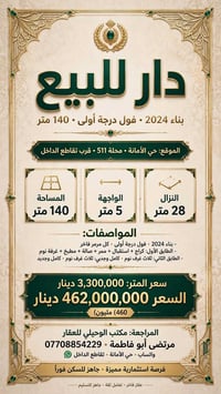 حي الأمانة محلة ٥١١ • ٢٠٠م • بيت قديم تفليش