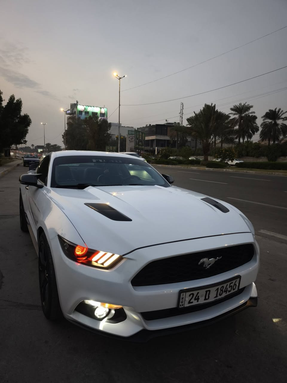 Mustang V6 2017 موستنك
سيارة( بدون صيغ )
موستنك ستة سلندر ٢٠١٧ ممشاهة ١٢٧ mi
عليهة دبات ht power تحكم ريمونت
عليها شوتة رياضي + بلادية
عليها سبيسر امامي اصلي ٢٥ ملم
عليها ولف حماوة ريستك موشيموتو + ولف بلادي موجود 
عليها برمجة من كراج 4brothers
ويالة ١٩ اصلية تو سايز + تايرات قبل فترة شادهن
مازدات بلاك ومنضومة زنون وعيون حمر جديدة
 اضافة كشافات اسفل دعامية 
عليها سستم كابرون داخلي ومري ويدات
دفيوزر خلفي وسبويلر
بولش وحمام 
ادامة كاملة لمنضومة احتراق ولماء جديد 
حادثهة امريكا كلش بسيط مرفق بلصور جاملغ سكن شبر بسيط وتحديث بنيد GT وصارت عندي طخة بسيطة جاملغ سايق وبدلتة اصلي نفس لون
رقم شمالي دهوك باسمي شرط تاخذ تحويل
سنوية لل٢٠٣٠ 
 مكانها بغداد الدورة 
***********
***********
