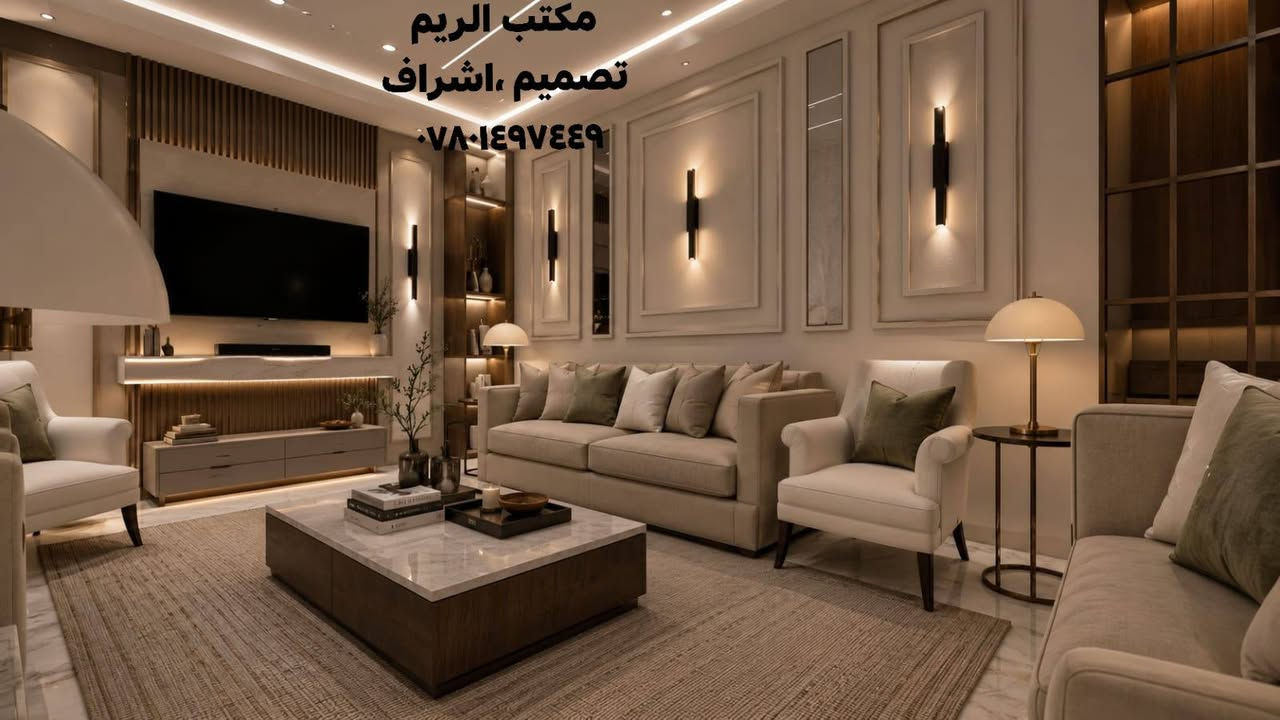 السلام عليكم
تصميم داخلي للاستقبال في دار سكني في محافظة المثنى
مكتب الريم // تصميم ،اشراف
العنوان السماوة الغربي قرب حسينية ال غريب بالفرع مقابل مذخر الثقة
اوقات الدوام من ٥ عصرا إلى ٨ ونصف ليلا
للإستفسار الاتصال على الرقم *********** //***********
