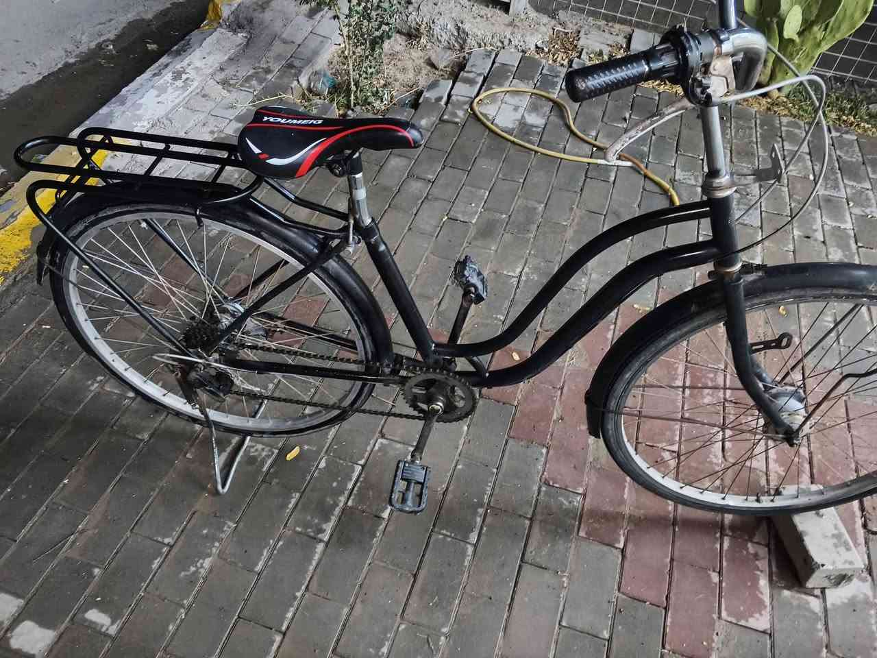 باسكل البيع 
حجم 26 
الباسكل شغال يمشي 
سعره 45   
بل ناصريه  طريق ياحسين 
واتساب ***********

