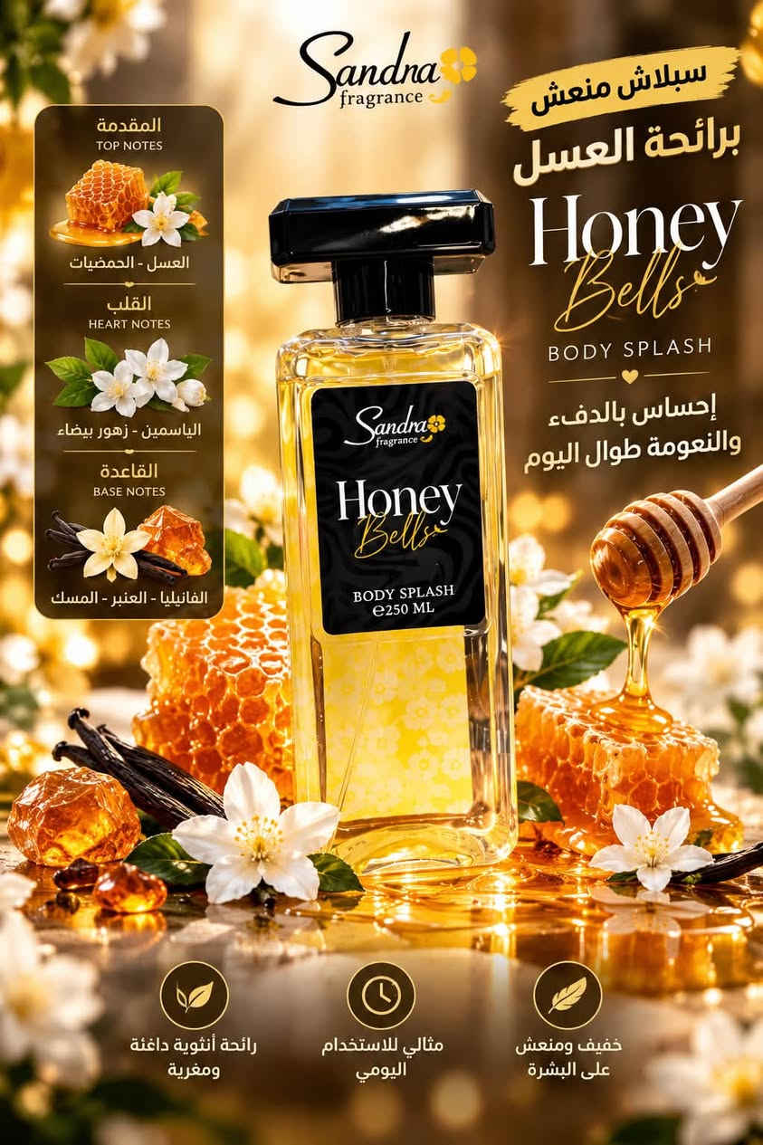 ✨🌸 وصلت تشكيلة سبلاشات Sandra Fragrance 🌸✨

روائح متنوعة تناسب كل الأذواق، من الخوخ والفواكه 🍑 إلى الورد والزهور 🌹، ومن العسل الدافئ 🍯 إلى الروائح البحرية المنعشة 🌊 والروائح الشرقية الفخمة 🔥.

💜 Violet Magic — لمسة فاكهية زهرية ناعمة
🌹 Rose Blush — وردي أنثوي منعش
🔥 Flame Darling — دافئ، شرقي وفخم
🌊 Marine Kiss — انتعاش بحري منعش
🍯 Honey Bells — حلاوة العسل والدفء
🍑 Peach Aura — خوخ فاكهي جذاب

💦 بودي سبلاش 250 مل
✨ مناسب للاستخدام اليومي وبعد الاستحمام

سعر 7.000
عنوان بغداد اركية وفاضل شارع المسبح العام
توصيل داخل المنطقة مجاناً بغداد والمحافظات 5
للحجز والاستفسار مراسلة الصفحة او الرقم ***********

نص مكتوب في الصور:
- Sandra fragrance Flame Darling BODY SPLASH بديلنا لعطر هيرش لهب Hersh Lahab HERSH LAHAB نفس الطابع العطري الغني والفخم المقدمة TOP NOTES الريحان - البرغموت القلب HEART NOTES الباتشولي - لنجيل الهند القاعدة BASE NOTES الأخشاب - العنبر - الفانيليا رائحة منعشة ودائمة خفيف ومناسب للاستخدام اليومي إحساس فاخر وبسعر مناسب بودي سبلاش يمنحك رائحة قريبة من عطر هيرش لهب بشكل اقتصادي ومناسب للاستخدام اليومي
- Sandra fragrance المقدمة TOP NOTES الباشون فروت - الخوخ القلب HEART NOTES الزهور البيضاء - الياسمين القاعدة BASE NOTES الكراميل - المسك الأبيض Sandra Violet Magic BODY SPLASH e250 ML بديل لعطر قصة ONE & ONLY نفس الطابع العطري الراقي والأنثوي قصة QISSA ONE & ONLY خفيف ومنعش على البشرة مثالي للاستخدام اليومي رائحة أنثوية جذابة وفواحة
- Sandra fragrance المقدمة TOP NOTES الحمضيات - الفواكه القلب HEART NOTES الورد - الياسمين القاعدة BASE NOTES المسك - الفانيليا - العنبر Sandra fragrance Rose Blush BODY SPLASH 250 ML بديل لعطر أنا الأبيض ANA AL ABYADH نفس الطابع العطري الفاخر والمنعش خفيف ومنعش على البشرة مثالي للاستخدام اليومي رائحة أنثوية ناعمة وجذابة بودي سبلاش برائحة فاكهية وردية قريبة من عطر أنا الأبيض بشكل اقتصادي ومناسب للاستخدام اليومي
- Sandra fragrance سبلآش منعش برائحة الخوخ Peach Aura إحساس بالانتعاش والأنوثة طوال اليوم المقدمة TOP NOTES الخوخ - الفواكه المنعشة القلب HEART NOTES الزهور البيضاء - الياسمين القاعدة BASE NOTES الفانيليا - العنبر - الأخشاب خفيف ومنعش على البشرة مثالي للاستخدام اليومي رائحة أنثوية ناعمة وجذابة
- Sandra fragrance سبلاش منعش برائحة العسل Honey Bells BODY SPLASH إحساس بالدفء والنعومة طوال اليوم المقدمة TOP NOTES العسل - الحمضيات القلب HEART NOTES الياسمين - زهور بيضاء القاعدة BASE NOTES الفانيليا - العنبر - المسك BODY SPLASH e250 ML خفيف ومنعش على البشرة مثالي للاستخدام اليومي رائحة أنثوية دافئـة ومغريـة