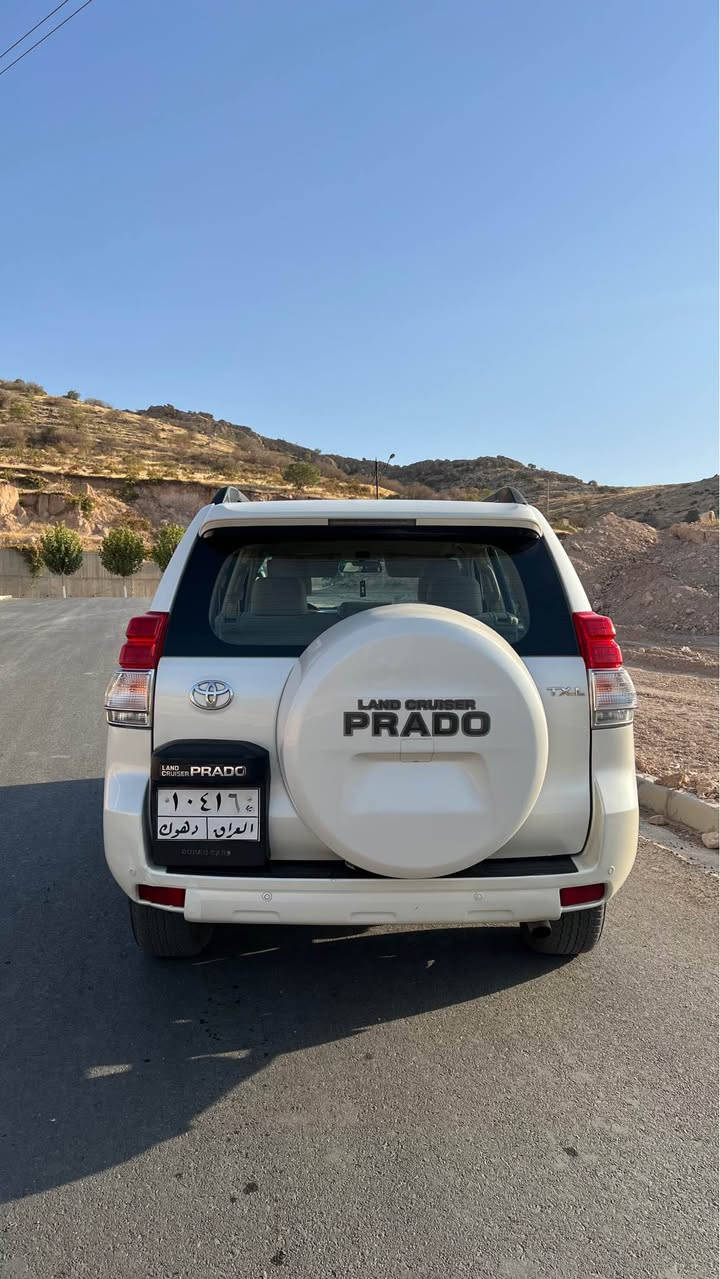 Toyota Land Cruiser prado 2010 تويوتا پرادو٢٠١٠
TX.L فتيم اصلي

بيستون ٤
كفالة من الصبغ ... بدون صبغ كير ومحرك غير
مفتوح
كير اوتوماتيك. + عادي مواصفات ايكو.
دة بل اكسل
سبع ركاب ..تحكمات استيرن..ثلاجة..تايرة خلف كهربائيات وتدفئة وتبريد مركزي كلها جاز

ماشية ١٦٠ الف حقيقي

سعر :١٩٨ ورقه و مجال بسيط 
***********☎️ دهوك, العراق
