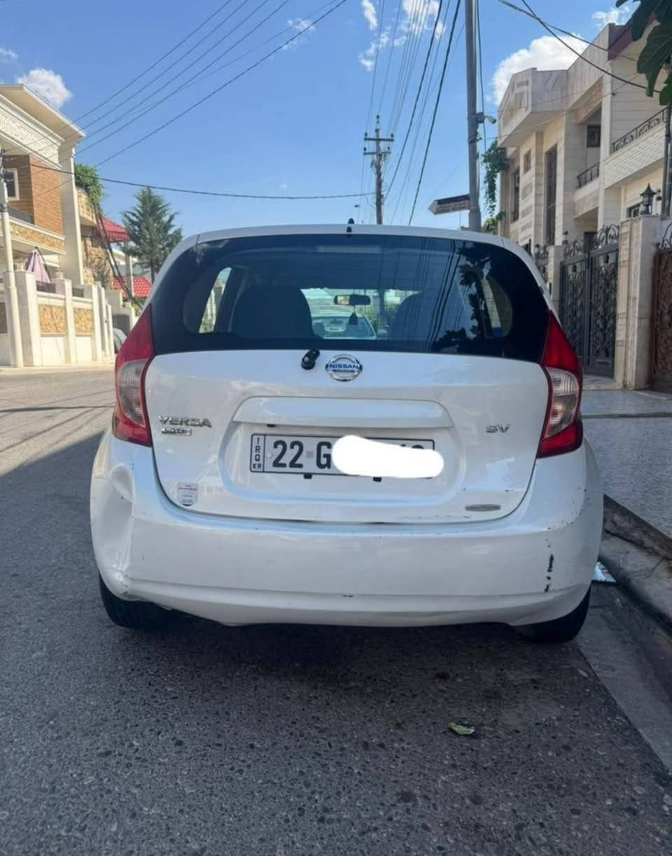 Nissan versa 
فيرسا نوت
2016
بدون صبغ 
رقم و سنوية جديد
كير محرك تبريد زين
سعر 87$

*********** دهوك, العراق
