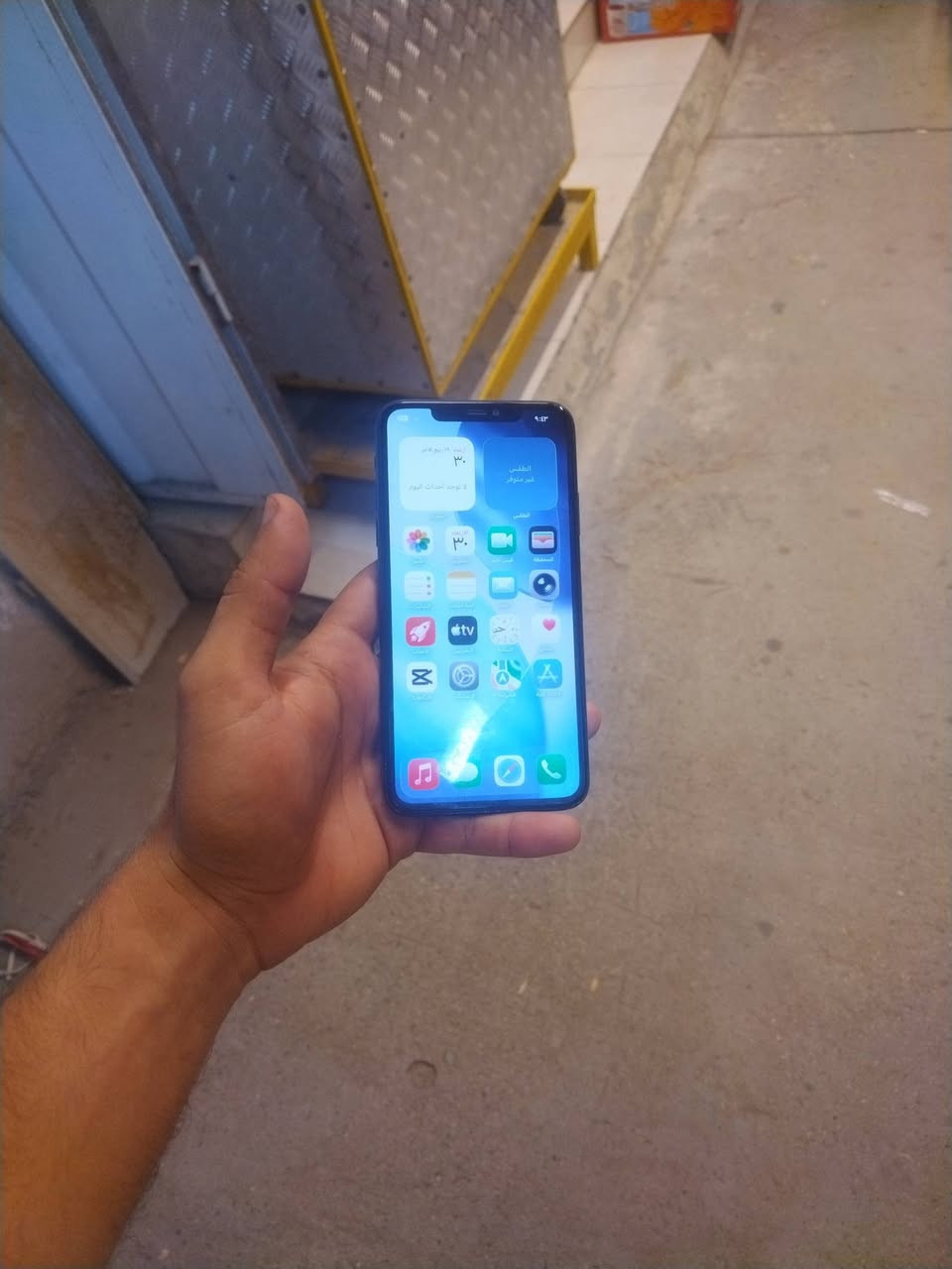 يالله 🤍
‼️اخوان كل التفاصيل وسعر خاص او واتساب مفتوح 24 ساعة ‼️
توفر ايفون 11 برو ماكس 📱 ( مفتوح تخطي)
ذاكره 64 💾
بطاريه 100🔋 مستبدله اصليه بدون اشعار
الجهاز كلش نضيف مابي كل عيب ثاني
‼️ الضرر : مفتوح تخطي استخدام تصفح وانترنت فقط + فيس ايدي متوقف ‼️
السعر جدا مناسب 👌
مكاني محموديه مجمع القادسيه
***********
