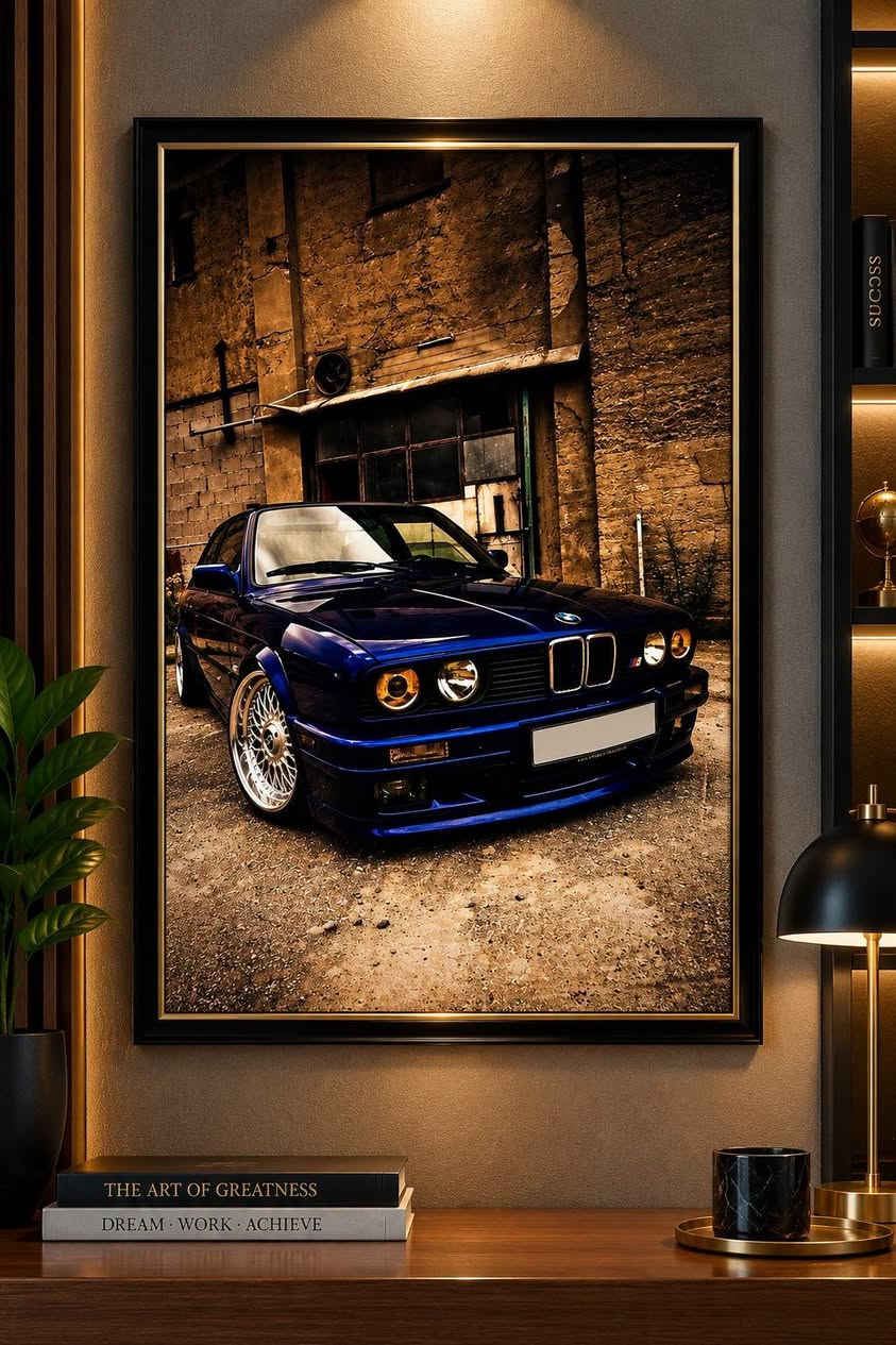 لوحات BMW • قياس A4 • جودة طباعة