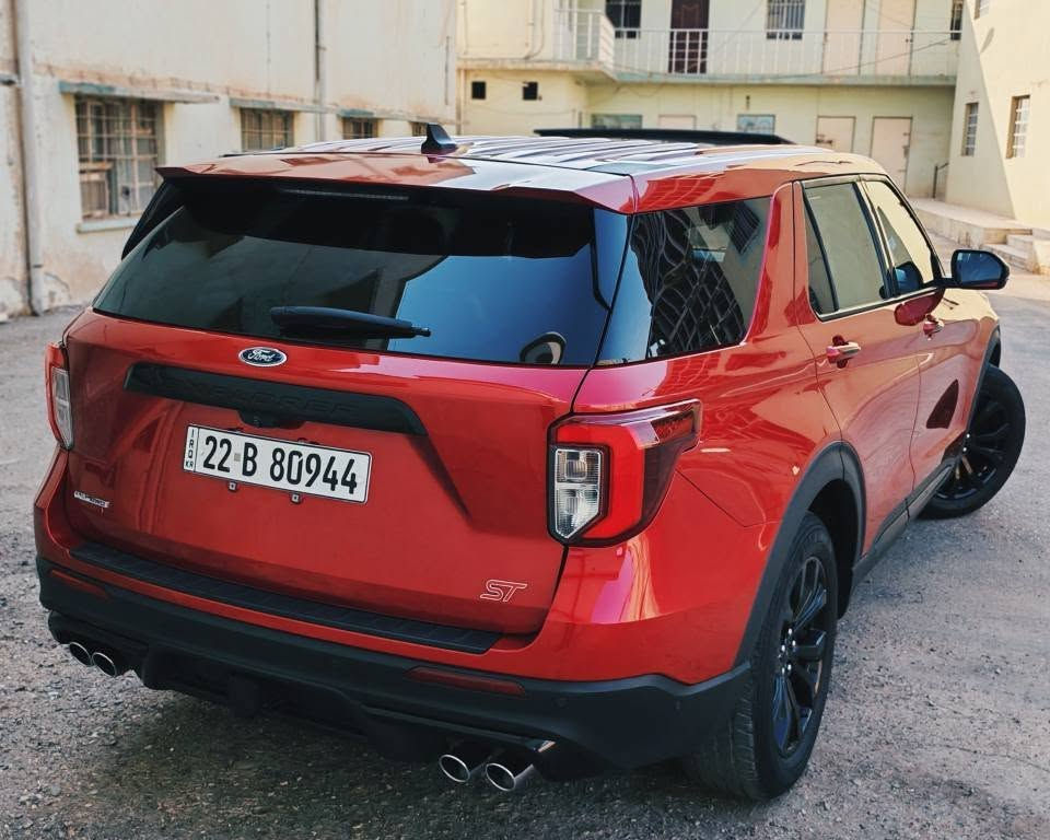 Ford Explorer ST 🚀🚀
‏فورد اكسبلور مواصفات ST
حجم المحرك : 🐎 3.0L V6 TwinTurbo 400hp 
الموديل : 2021
العداد : 49 الف ميل
المواصفات: 
دبل اكسل
داخل ٧ الوان
كيج شاشة كامل
٧ انظمة قيادة
بصمة ابواب 
بصمة تشغيل 
تشغيل عن بعد (Remote Start)
شحن وايرليس
مرية شفط كهربائي 
مريات عاكسة علامة ST
صندوق شفط كهربائي
صندوق فتح عن طريق حساس الرجل 
سستم سماعات (Bang&Olufsen)
شاشة دشبول ديجيتال
كاميرة °360
كاميرة امامي 
كاميرة جانبي
كاميرة خلفي
هاند بريك بصمة 
اوتو بارك
اوتو هولد
‏‎تحديد سرعة
اوتو ستارت Auto Start
اوتو ستوب Auto Stop‎
رادار امامي (تحديد مسار)
رادار جانبي  (نقاط عمياء)
رادار خلفي (التحذير من الاصطدام)
حساسات امامي
حساسات جانبي 
حساسات خلفي 
كشنات _𝐕𝐢𝐩
كشنات جلد
كشنات كهربائي
كشنات خزن
كشنات تبريد
كشنات تدفئة
كشنات صف الثالث كهربائي
استيرن تدفئة
شفتات استيرن
استيرن كهربائي 
استيرن خزن
تبريد لمس 
تبريد مركزي
لايتات ليد وعدسة زينون بيلادي
بلوجكترات ليد زينون بيلادي
بكلايتات ليد بيلادي
ويل كروم سبورت قياس ٢٠ انج مع تخم تايرات دنلوب

ضررها : فقط قطعتين بدون دواخل ارباك فقط استيرن وبردات
رقم الشاصي : 1FM5K8GC6MGC50317
مكاني : كركوك
للاستفسار وتفاصيل اكثر واتساب : *********** كركوك, العراق
