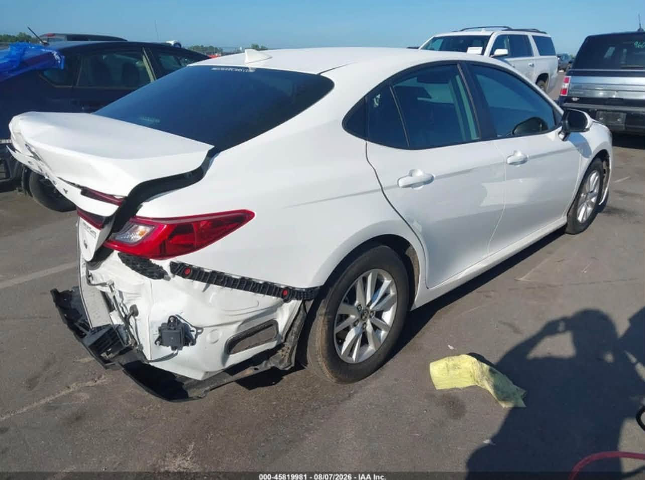 🔥سعر مناسب جداً 🔥
(((مكتب اسديرة لتجارة السيارات)))

📆تاريخ المزاد 30/9/2026

نوع السيارة: Toyota Camry 2025

الضرر موضح في الصورة

للاستيراد يرجى التفضل بزيارة المكتب 

📍موقع المكتب: اسديرة طق طق قرب مول انيس 

للاستفسار :
***********
اهلاً وسهلاً بكم ونشكر ثقتكم بنا💙

نص مكتوب في الصور:
- 000-45819981 - 08/07/2026 - IAA Inc.