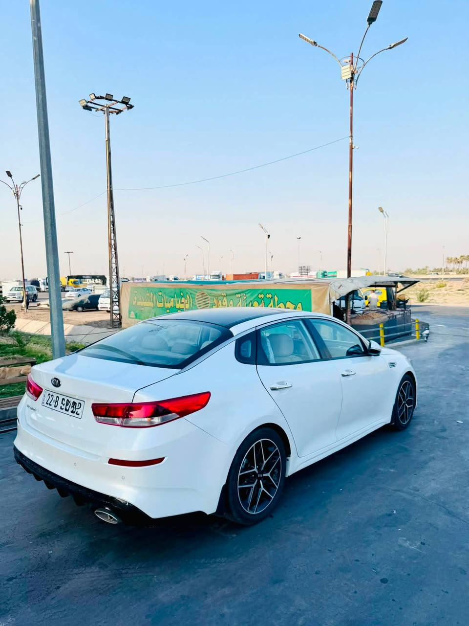 كيا اوبتما فول موصفات VIB 
2019 رقم أربيل الدولي سنويه وهزه ل٣١ 
باسمي تحويل او وكاله.
السياره جاهزه من جميع النواحي 
 محرك ٢٤٠٠ دوش شرط ما مفتوح 
سونار موجود بيه قطعتين فقط 
*********** هــ
وتساب. مكان الديوانية مركز 
شراي اتصل وتدل الخاص مفتوح
