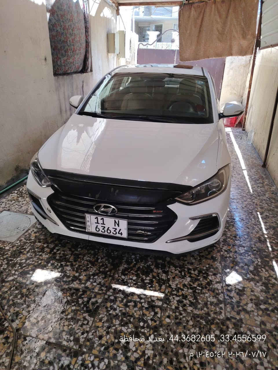 النترا موديل 2018 سوبر خليج فقط ربع البنيد فول عده البصمة بسمي تحويل مباشر مكاني بغداد رقم موبايل ***********
