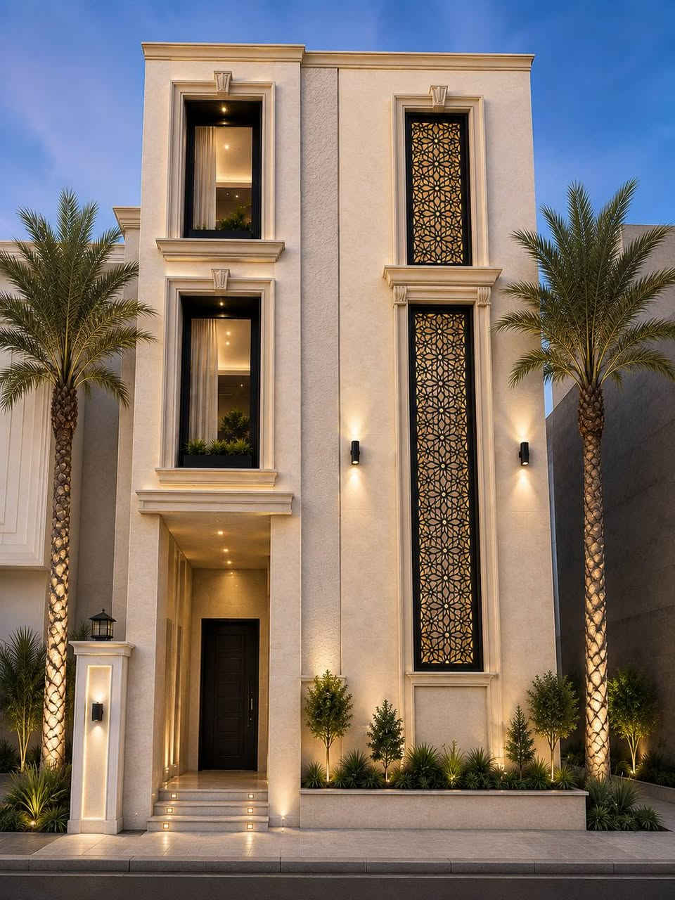 🏡 حوّل حلمك إلى واقع... وشاهد واجهة منزلك بعدة ستايلات معمارية قبل التنفيذ.

في مكتب البلال الهندسي نمنحك فرصة مشاهدة منزلك بأكثر من تصور معماري قبل المباشرة بالتنفيذ، لتختار الواجهة التي تعكس ذوقك وتناسب احتياجاتك بكل ثقة.

في هذا المشروع بدأنا من واجهة منفذة باللبخ فقط، ثم قدمنا عدة تصاميم بستايلات مختلفة، مع الحفاظ الكامل على الهيكل الإنشائي للمبنى، لنوضح كيف يمكن للمواد والألوان والتفاصيل المعمارية أن تصنع فرقًا كبيرًا في المظهر النهائي.

مكتب البلال الهندسي
📐 تصميم معماري • تصميم واجهات • تصميم داخلي • إشراف وتنفيذ

📞 ***********
📍 ديالى – بعقوبة – فلكة العنافصة
