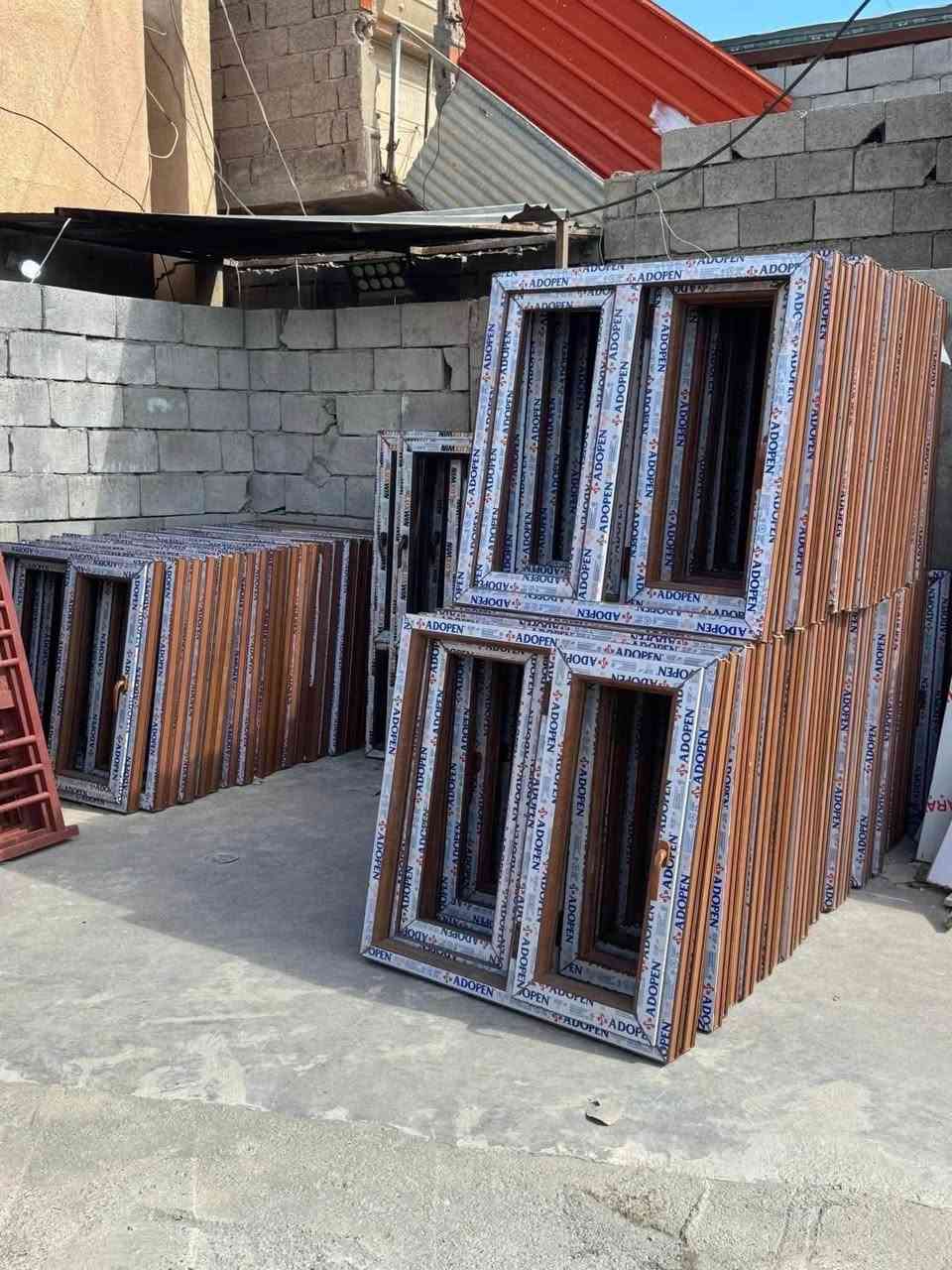 ***********
العنوان تكريت حولي الزهور مجاور المدارس

ابواب ابيض pvc السعر ٧٥ الف 
ابواب وشبابيك بلاستك 
متوفر ابواب وشبابيك حديد جميع القياسات
ابواب رئيسيه ٣ متر
