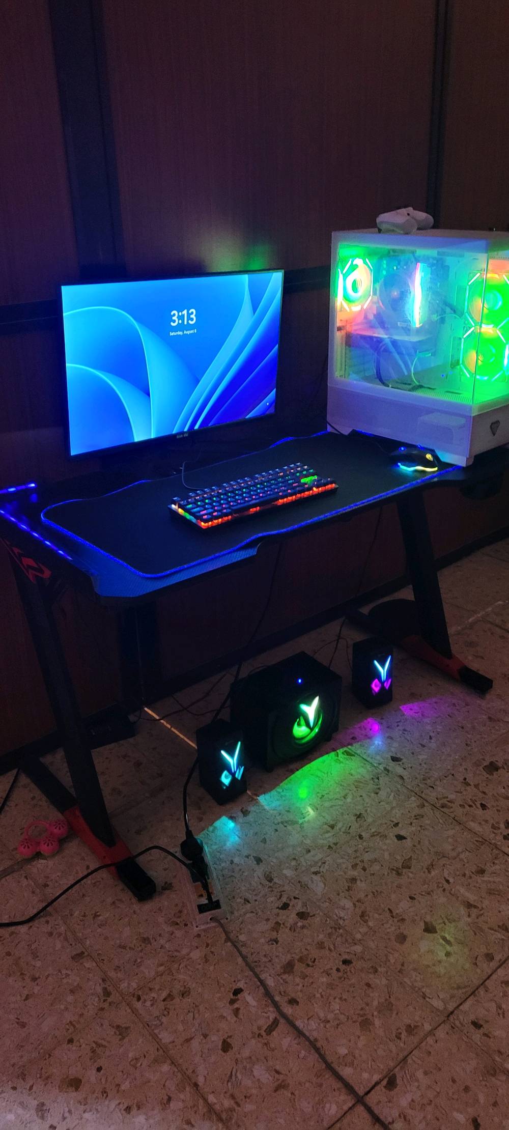 تجميعة كاملة للبيع
Ryzen 5 5500
B450M
RTX 3060 12GB 2Fan
RAM 16GB (2×8) 3600MHz RGB T-Force
M.2 NVMe 512GB
PSU 650W 80+ Bronze
Case 3Fan RGB
Black Wolf BW-27-FHD | شاشة ألعاب فلات 27 بوصة بتقنية IPS ومعدل تحديث 165Hz
تجميعة كامله للبيع