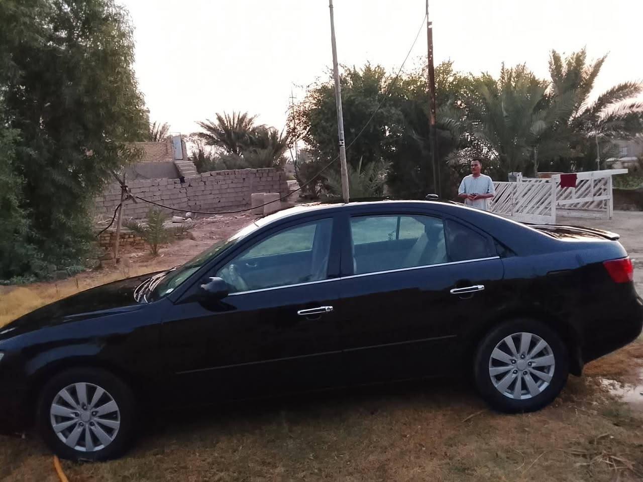 سونتا وارد امريكي 2007
 رقم كربلا 
مكينه وكير شرط تحويل مباشر تخم تاير كهرباىيات فول دوشمه حداديه تبريد 
صبغ جماليه بيها قطعه وحده باقي 
كفاله 
السعر 75وبيه مجال قليل 
***********
***********
