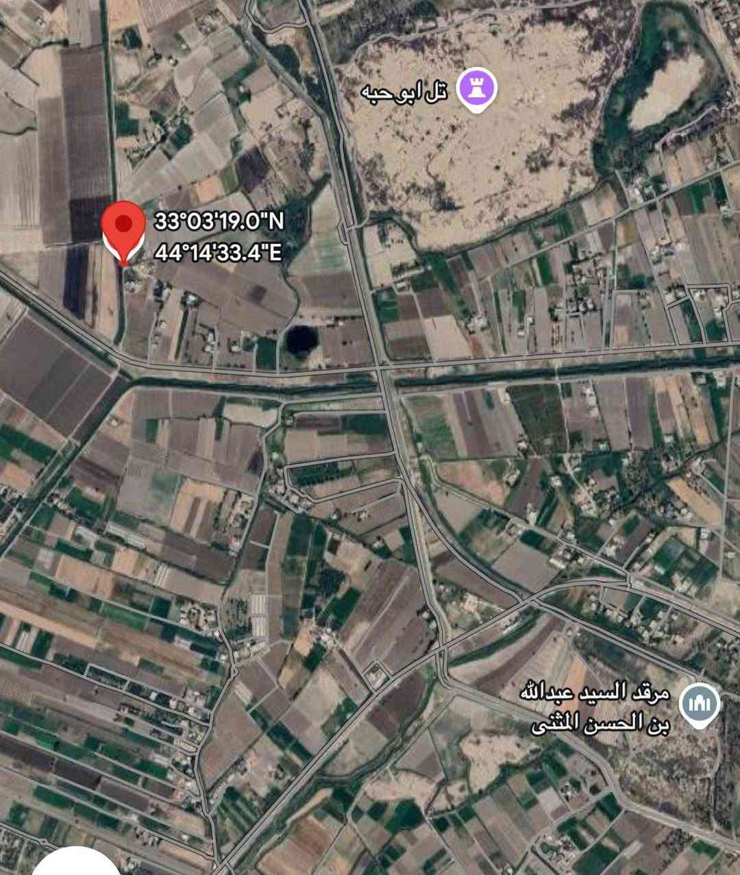 دونم للبيع اليوسفية / الحركاوي قرب مقام الامام عبد الله
الدونم ركن على شارع تبليط النهر يبعد 3 امتار عليه والكهرباء قريبه كلش 
السعر 55 وبي مجال 
للاستفسار 
‭***********
