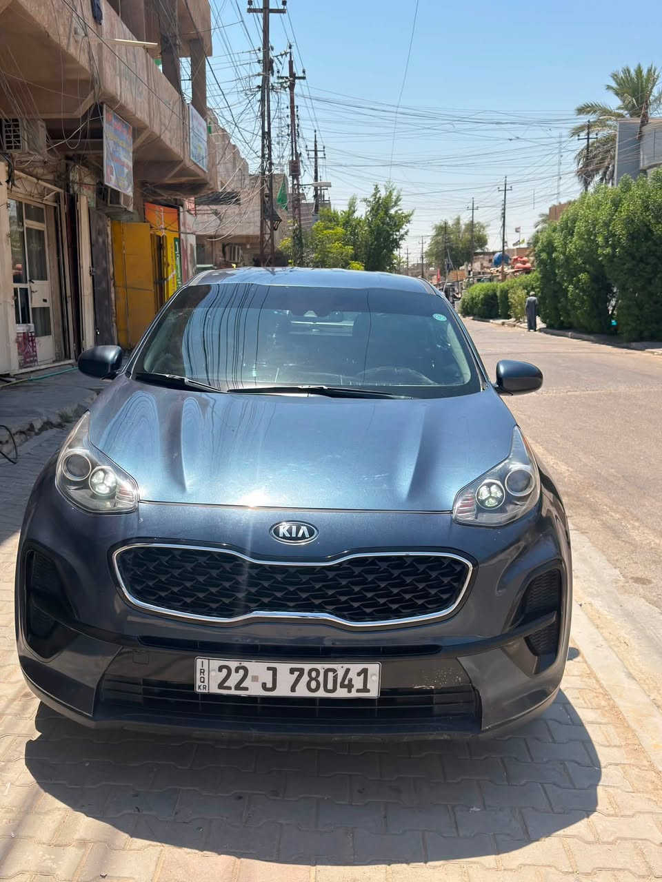 السلام عليكم سبورتج 2021 امريكي. كلين تايتل مابيها اي حادث فقط التاير الخلفي البدي مكفول من تبديل صبغ سونارها موجود. ماشيه 76 الف رقم اربيل تحويل فقط. 
السعر 182بي مجال شي بسيط 
*********** السيارة جداً نضيفه وكلين.
