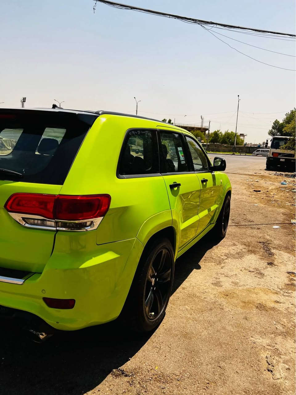 سلام عليكم للبيع جيب لاريدو 2012 SRT V8/5700 فول للأخير 1/1 لون اخضر تفاحي السياره مزوده تزويد فول سياره تغير لون والسنويه لونه اخضر السياره جاهزه تخم تاير جديد صدر امامي خلفي جديد كير ومكينه خير من الله رقم بغداد الدولي بسمي بيع او مرواس السعر 135 العنوان بغداد اتصل *********** بغداد, العراق
