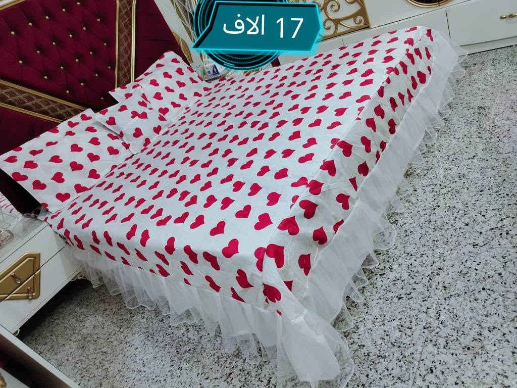 تخفيضات فرشات همايون وشتائي
يوجد خدمه توصيل جميع محافظات العراق مكاني بابل الحجز عل مراسله الصفحه او واتساب
***********# حلة, بابل

نص مكتوب في الصور:
- 16 الف
- 20 الف
- 22 الف
- 17 الاف
- 15 الف
- @9_2omal
- أم آدم للخياطه