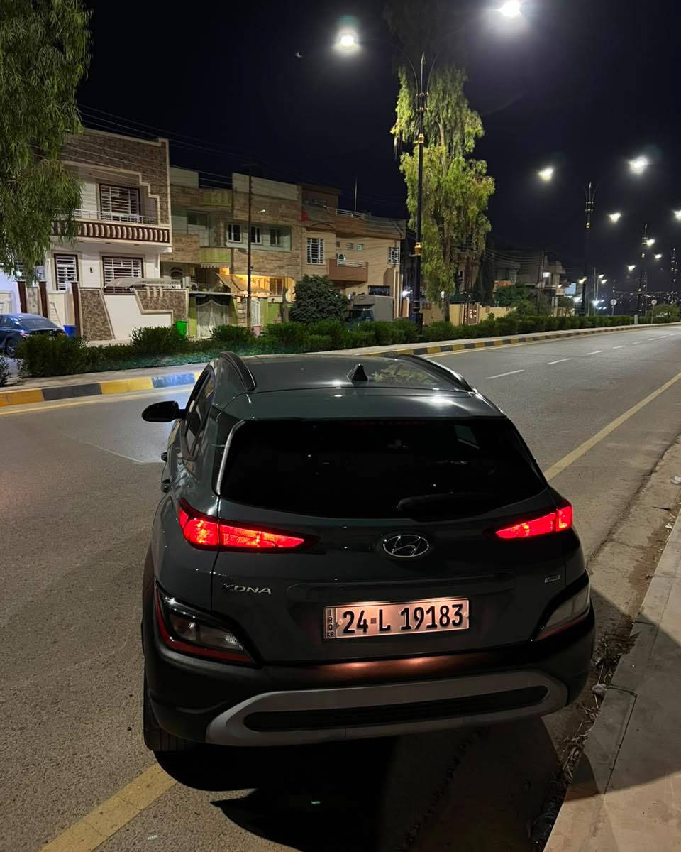 هيونداي كونا 2022 AWD (دفع رباعي)
ماشيه 31 ميل جديدة 
الماركة: Hyundai Kona
اللون الخارجي: سمنتي

اللون الداخلي: اوف وايت & اسود
نظام الدفع: AWD (دفع رباعي)
ناقل الحركة: أوتوماتيك
المحرك: 2.0 لتر – 4 سلندر
القوة: 147 حصان

رقم الشاصي
KM8K6CAB7NU880019

رقم الهاتف 
***********
🟩 سعرها رقم 1 تعليق يوصلك رسالة 💌
