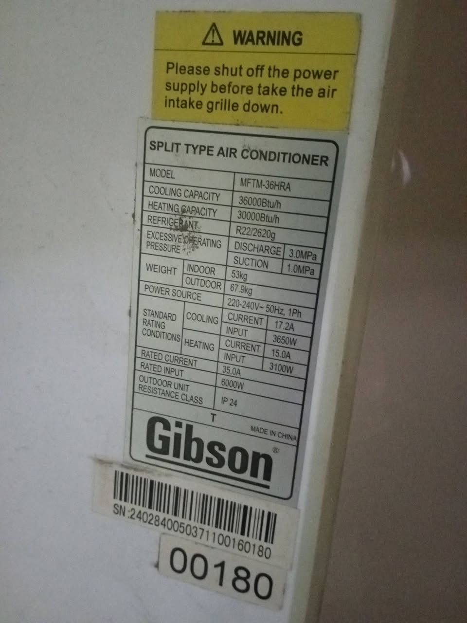 سلام عليكم سبلت نوع Gibson ٣ طن بواري جديده  فقط خلل واحد يشتغل شويه ويفصل وباقي السبلت كله جديد السعر خاص او واتساب ***********
