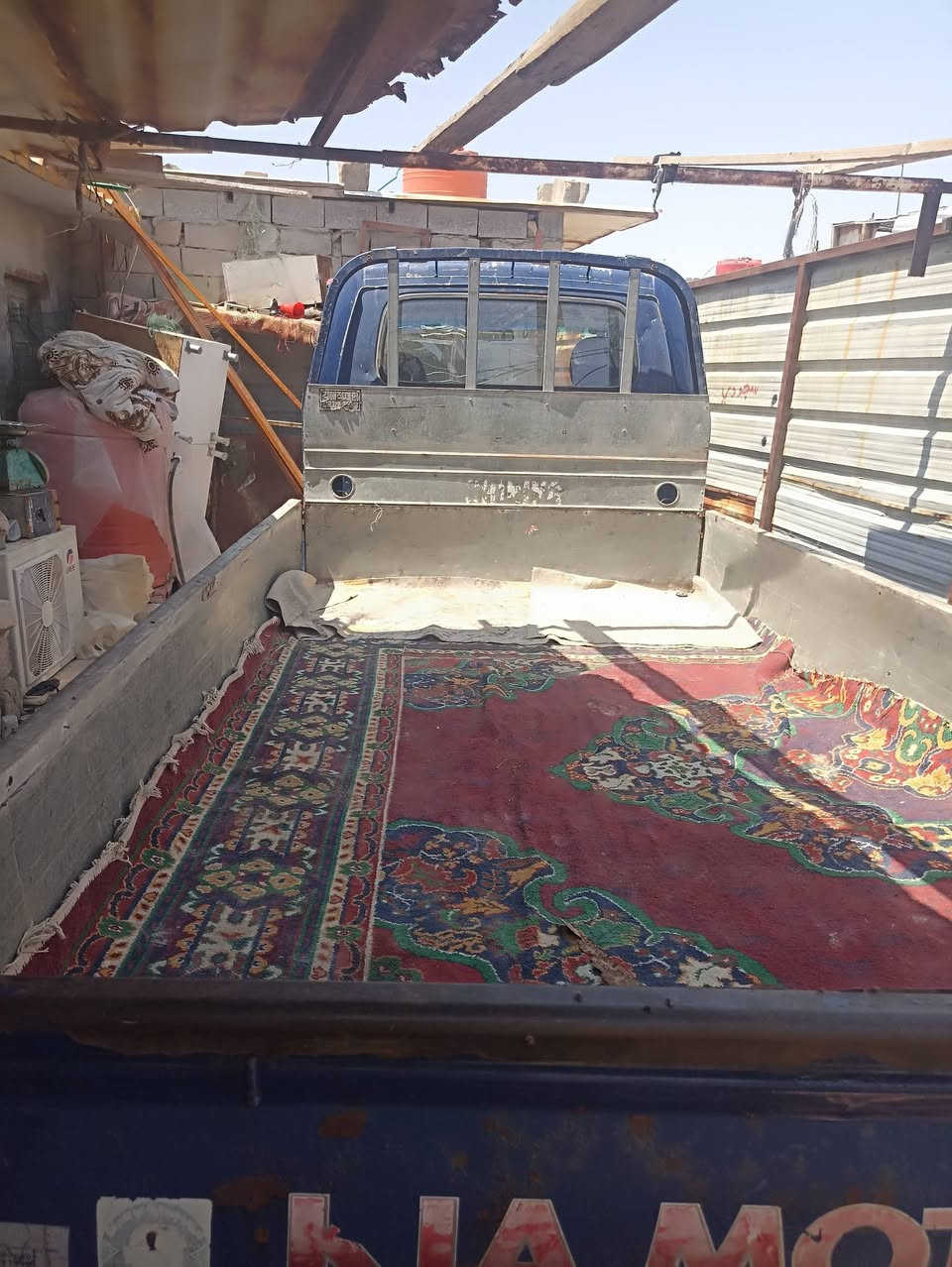 سلام عليكم بنكو فحل محرك 3000 شاصي مكفول بس يرادلها ترتيب صبغ سعرها 67 وبيها مجال قليل   واتساب تصال عل هذه رقم *********** مكان بصره تنومه
