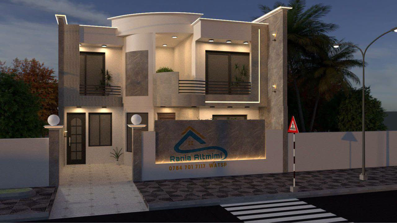 تصميم داخلي • واجهات 3D • المهندسة رانية