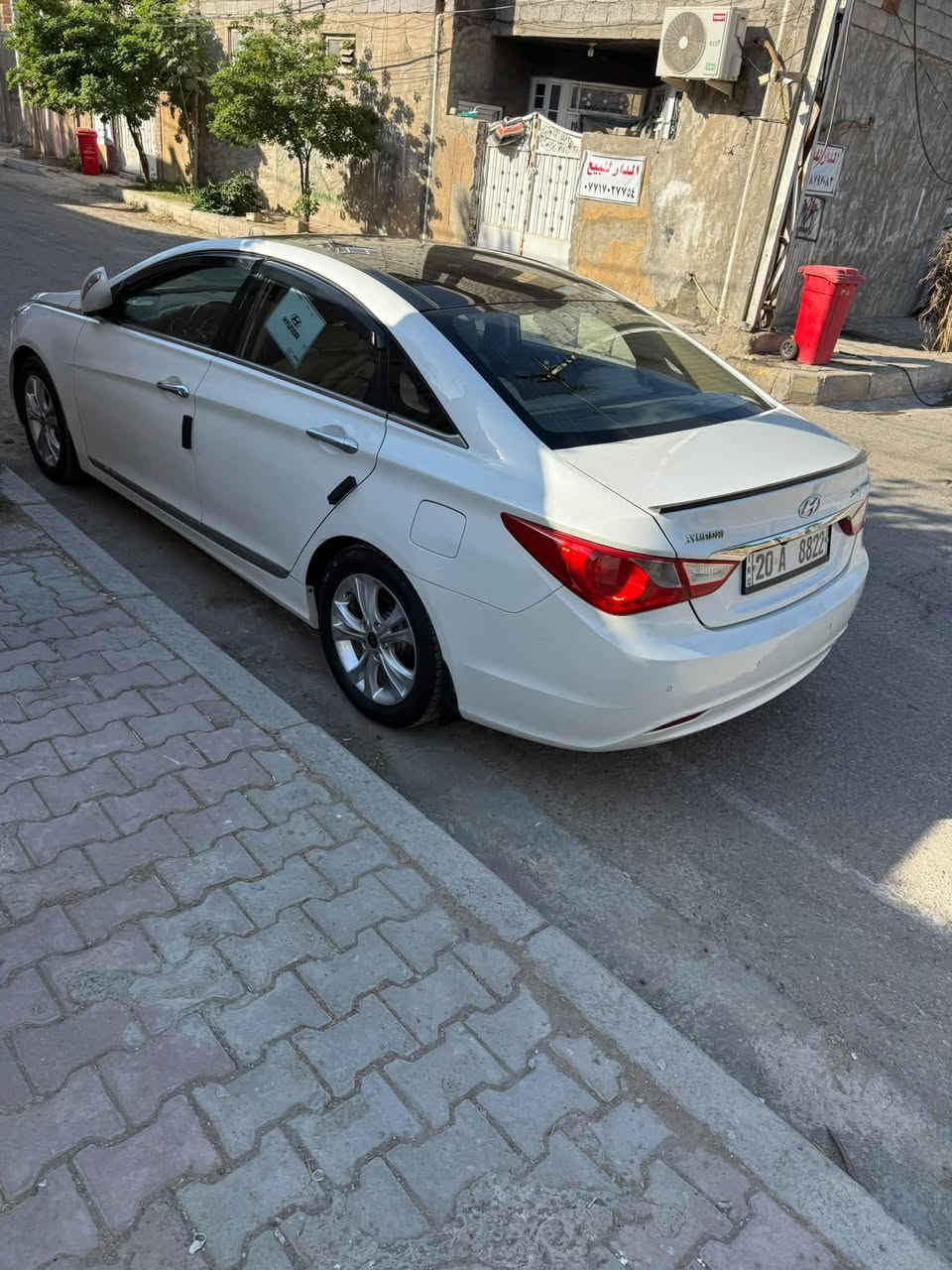 السلام عليكم اخوتي 
سوناتا موديل ٢٠١١ خليجي فول مواصفات  
كفالة من الصبغ والبارد والتبديل 
مكينه ٢٤٠٠ دوش مكفول الميكانيك كله جديد  
السعر ١١٠$ الموقع ديالى بعقوبة 
هاتف 📞 ***********
