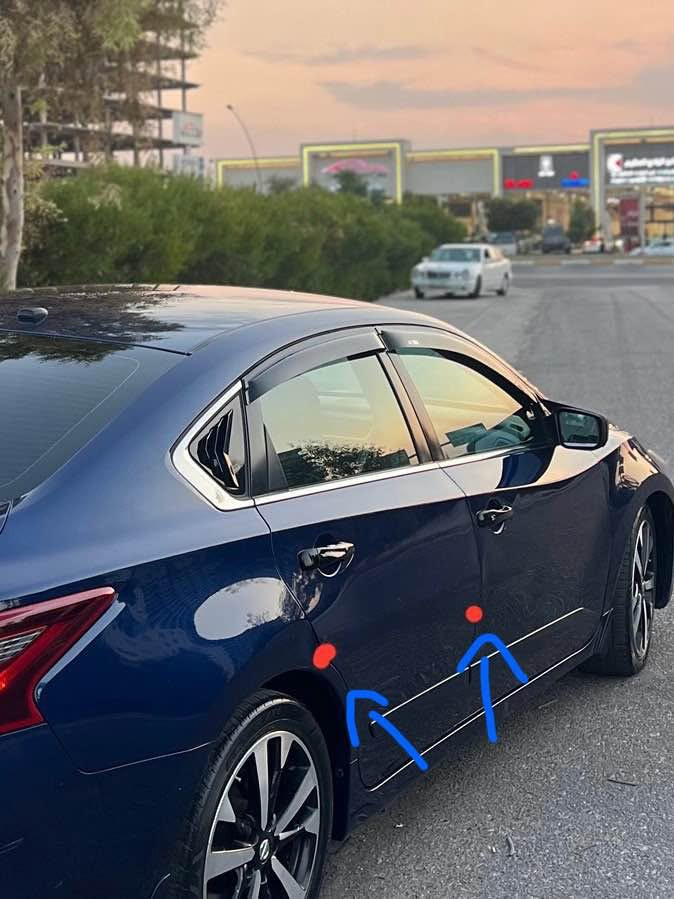 🚘 **Nissan Altima 2018 SR **

📝کوردی
 
✅ مۆدێل: 2018
✅ دۆخی سەیارە: بێ سبوغ دوو جێگای بچووک بستێک بە بستێک تەعدیلە وە دوو قۆپی بچووکی هەیە
✅گێری کراوەتەوە بەس بە شەرت کە کێشەی نەبێ
✅ئێرباگ بەس سوکان تەقیوە
✅ شێوە و دیزاینی جوان
✅ بۆ کەسێک کە بەدوای سەیارەیەکی جوان و ئابووری دەگەڕێت، هەڵبژاردەیەکی باشە

112💲 ￼كەمێک مەجال

📞 بۆ زانیاری زیاتر :***********

📩 تەنها ئەوانەی بەڕاستی حەزیان لە سەیارەکەیە پەیوەندی بکەن.

📝عربي

🚘 Nissan Altima 2018 SR للبيع

✅ الموديل: 2018
✅ حالة السيارة: بدون سبغ بيها مكانين صغار تعديل خفيف، وبيها طگّتين صغار.
✅ الجير مصلّح، ولكن بشرط ما تكون بيه أي مشكلة.
✅ الإيرباغ موجود، لكن الستيرن طاير.
✅ شكل وتصميم جميل وأنيق.
✅ خيار مناسب للي يدور على سيارة جميلة واقتصادية.

💰 السعر: 112$ 💵
🤝 أكو مجال بسيط بالسعر.

📞 للاستفسار والمعلومات اكثر :***********

📩 الرجاء التواصل من الجادين والمهتمين بالسيارة فقط.رد أربيل, العراق

نص مكتوب في الصور:
- NISSAN ALTIMA SR 2018 2.5L FOR SALE 2.5L 4 Cylinder Automatic Fuel Efficient Good Mileage A/C (Cold) Sport Interior كه یفی ره نگی شین کوتشى سيؤرت (SR) ناومندى پاک و پيتيقه تيكه لا و هيچ كيشه ى نييه ئاماده ى تيست و راهيتنان 2018 MODEL NISSAN Reliable Stylish Powerful *********** هه ولير