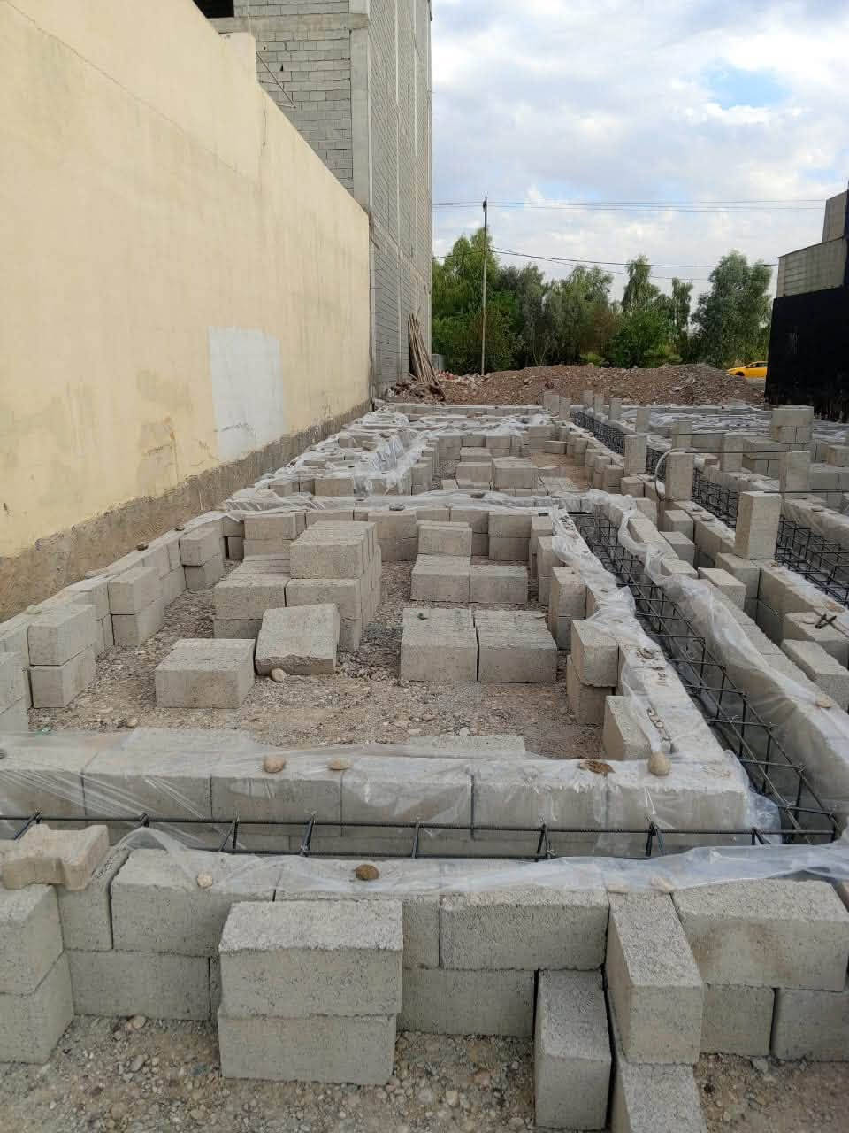 نشتغل اساس تصفيط بلوك تسليح شيش شغل درجه اولى اتصال ***********
