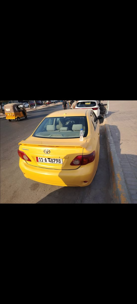 🚘 للبيع تويوتا كورولا 2009
🔸 اللون: أصفر
🔸 الممشى: 243 ألف ميل
🔸 اللوحة: بغداد
🔸 الحادث: جاملغ السايق فقط
🔸 السيارة: خطين غاز وبانزين 
🔸 السعر: 83 ورقة 💵
🔸 الموقع: بغداد – مدينة الصدر
السيارة مناسبة للاستخدام اليومي، والتفاصيل واضحة أمام المشتري والمعاينة خير دليل.
📞 للاستفسار والتواصل:
***********
