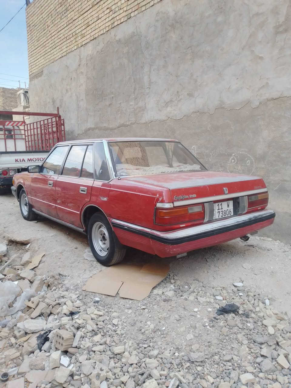 السلام عليكم سوبر للبيع موديل 1985 سيارة جاهزة رقم انكليزي بسمي تحويل مباشر العنوان بغداد الرقم ***********السعر 45 وبيها مجال
