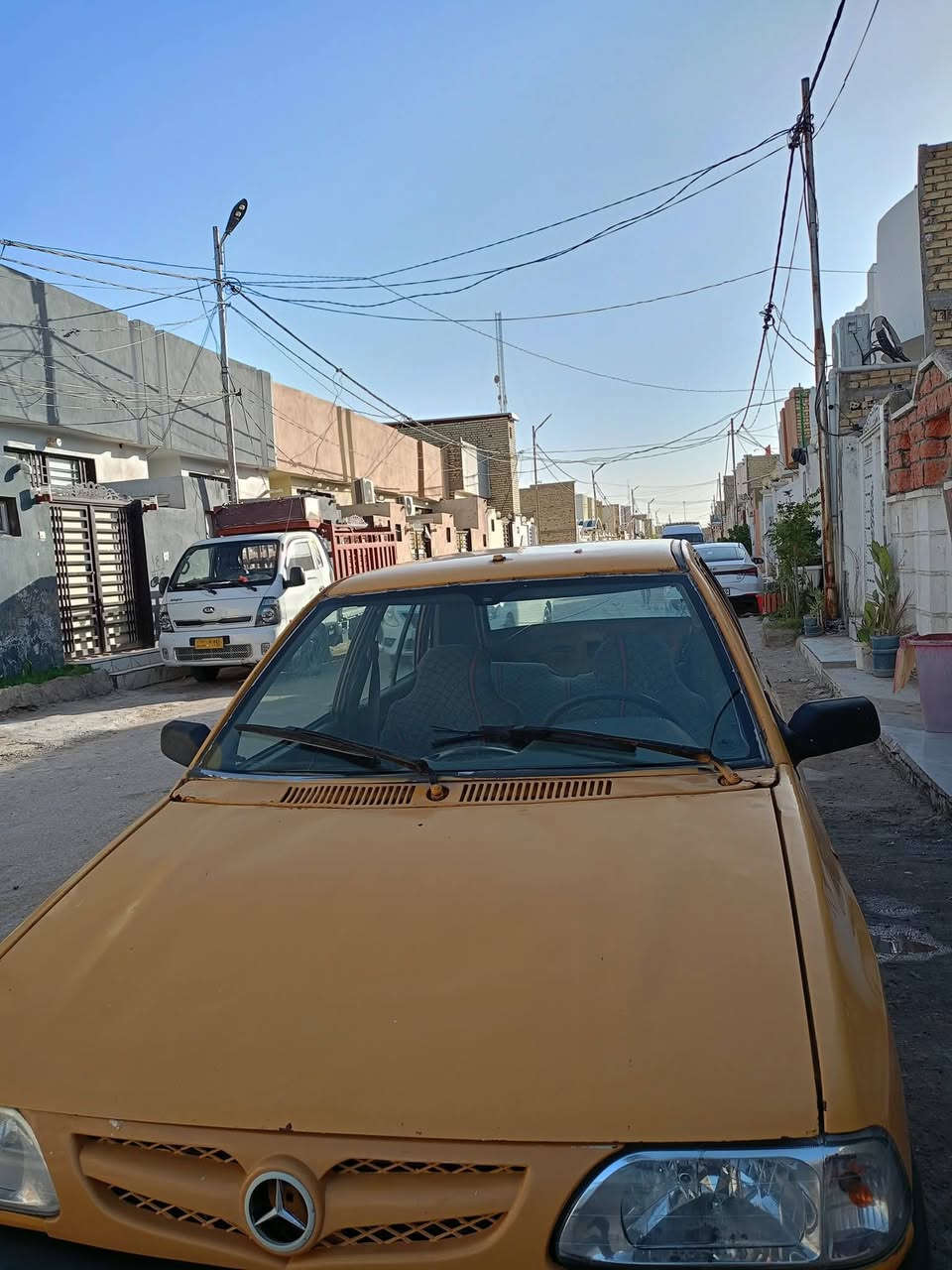 السلام عليكم
 سايبه مديل 11
مكينه وكير ستوني شادهن 
كهربائيات جديدة 
نقص بس تبريد 
السيارة رقمه كربلاء 
ومعامله كامله 
وصل استلام لوحات موجود 
واي شي اني حاظر 
اتصل وبيك خير وتدلل
رايده 21 ورقه وبيهه مجال للطيبين
هاذة رقمي ***********
