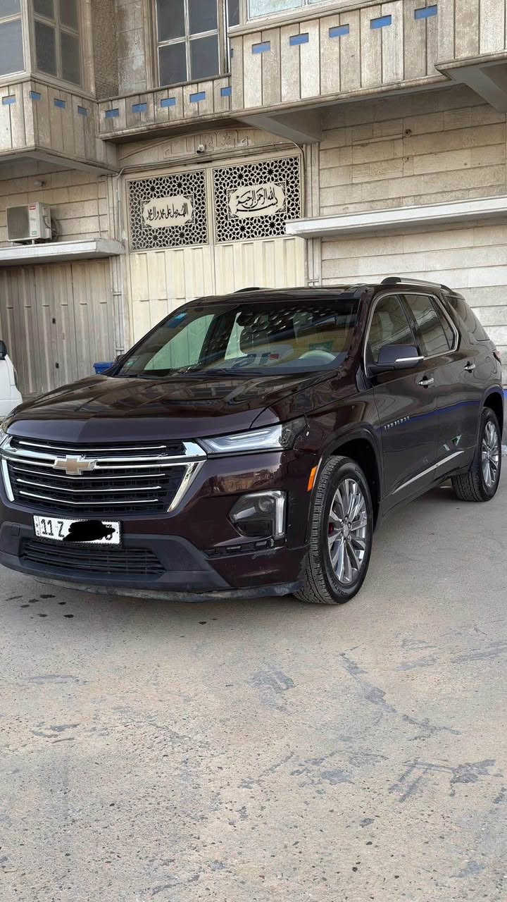 للبيع او مراوس شوفرليت ترافيس بريمير فوول مواصفات 
موديل 2023
* محرك 6 سلندر ( 3600 )
* كير 9 نمر ( 9 سرعات )
* حجم الويل 20 انج 
* باب الصندوق كهربائي و يفتح و يغلق بنظام القدم
* تشغيل عن بعد 
* تدفئة و تبريد 3 قطّع 
* المقاعد الأمامية تدفئة و تبريد
* السترين تدفئة 
* المقاعد الخلفية تدفئة 
* السيارة 7 راكب VIP منفصل
* كاربلي وايرلس
* شاشة قاصة
* 5 كامرات محطية ( 360 ) درجة
* المراية الوسيطة شاشة و كامرة 
* مري الجانية قلاب مع اشاير بالمري
* رادار امامي رادار خلفي مع رادار يمين و يسار 
* اوتو ستوب إطفاء تلقائي في الوقوف المؤقت 
* السقف فتحتين
* 10 سماعات من شركة بوز Bose
* 4 بصمات 
* المقاعد جلد لون بيجي
* داخل لونين اسود و بيجي 
* السيارة حادثها امامي حاملغ و بنيد 
* صور الحادث موجود بالمنشور
* اني مستوردها بيدي
* ماشية 68 الف كليو 
*تراي للبصرة روحة روجة
السعر 250 قفل 
مكاني بغداد البلديات
*********** بغداد, العراق
