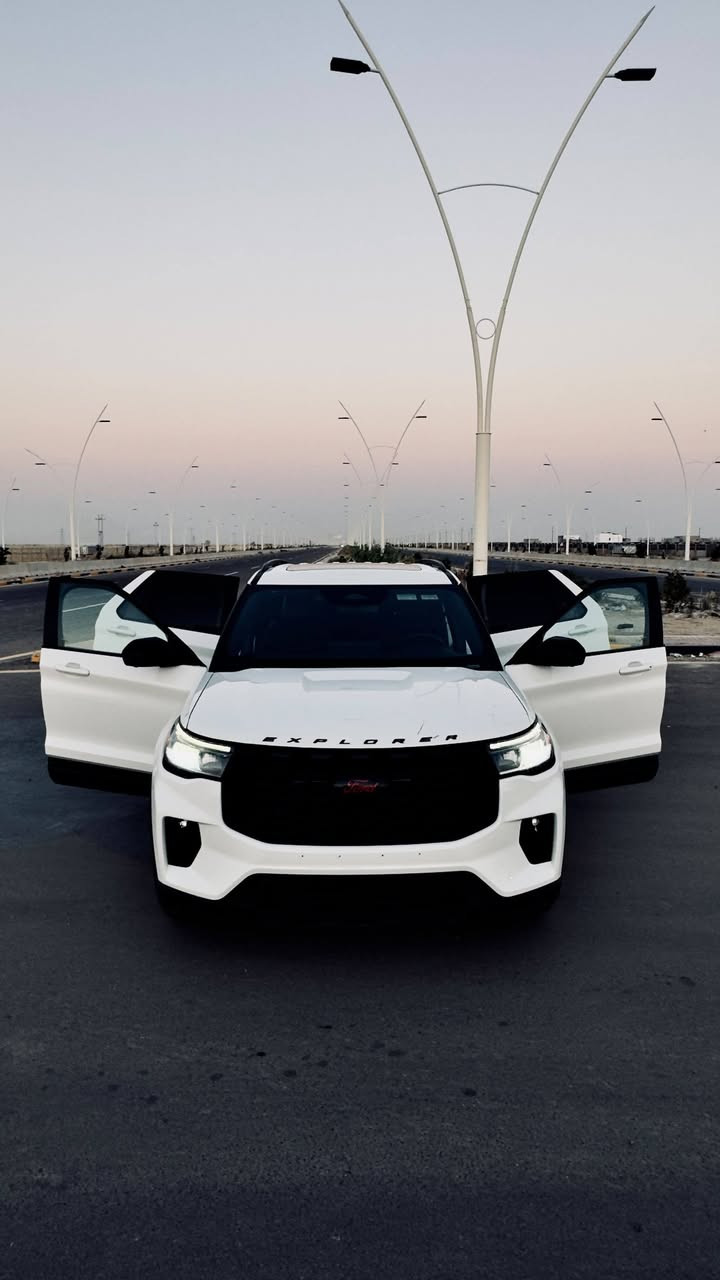 الشبح الامريكي
اعلى فئه اخر عيطه
 بال اكسبلورر ST 2025  
6 سلندر
VIP.  
توين توربو
تشك الكاع شك 
الضرر جاملغ جهة السايق معدل نفسه البلادي 
مع اللغد ماله
 مابيها تبديل لو برغي 
مواصفات هوايه بشكل كارثي فوت عل الكوكل وشوف مواصفاتها اله ددوخ 
السعر 38 $ الف 🔥 
استفسار 
***********
***********
