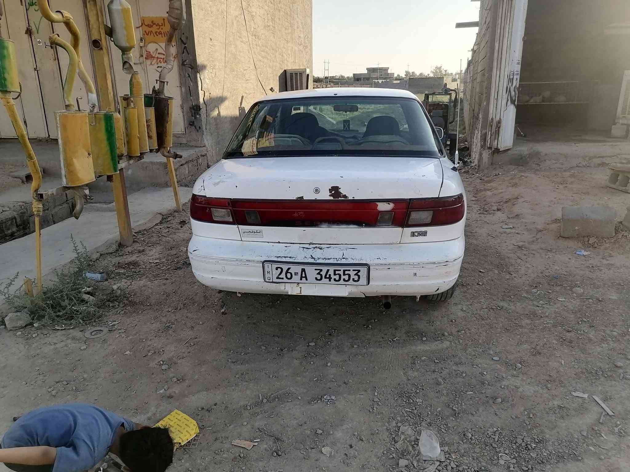 سيفيه موديل 94 رقم صلاح الدين مشروع  وطني انكليزي كير محرك مكفولات تخم تاير جديد صدر خلفي امامي كلو جديد مدوشمه بالكامل كشر بلادي لاطخه ولا كلبه تبريد ثلج ويه السويج مكان صلاح الدين الضلوعية  التصال عله الرقم ***********

