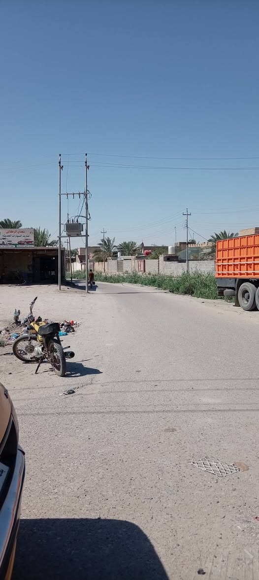 قطعة قريبه عل الشارع والناحية 200متر اله مستقبل كلش حلووو ب ١٧ ونا بالخدمة ***********

