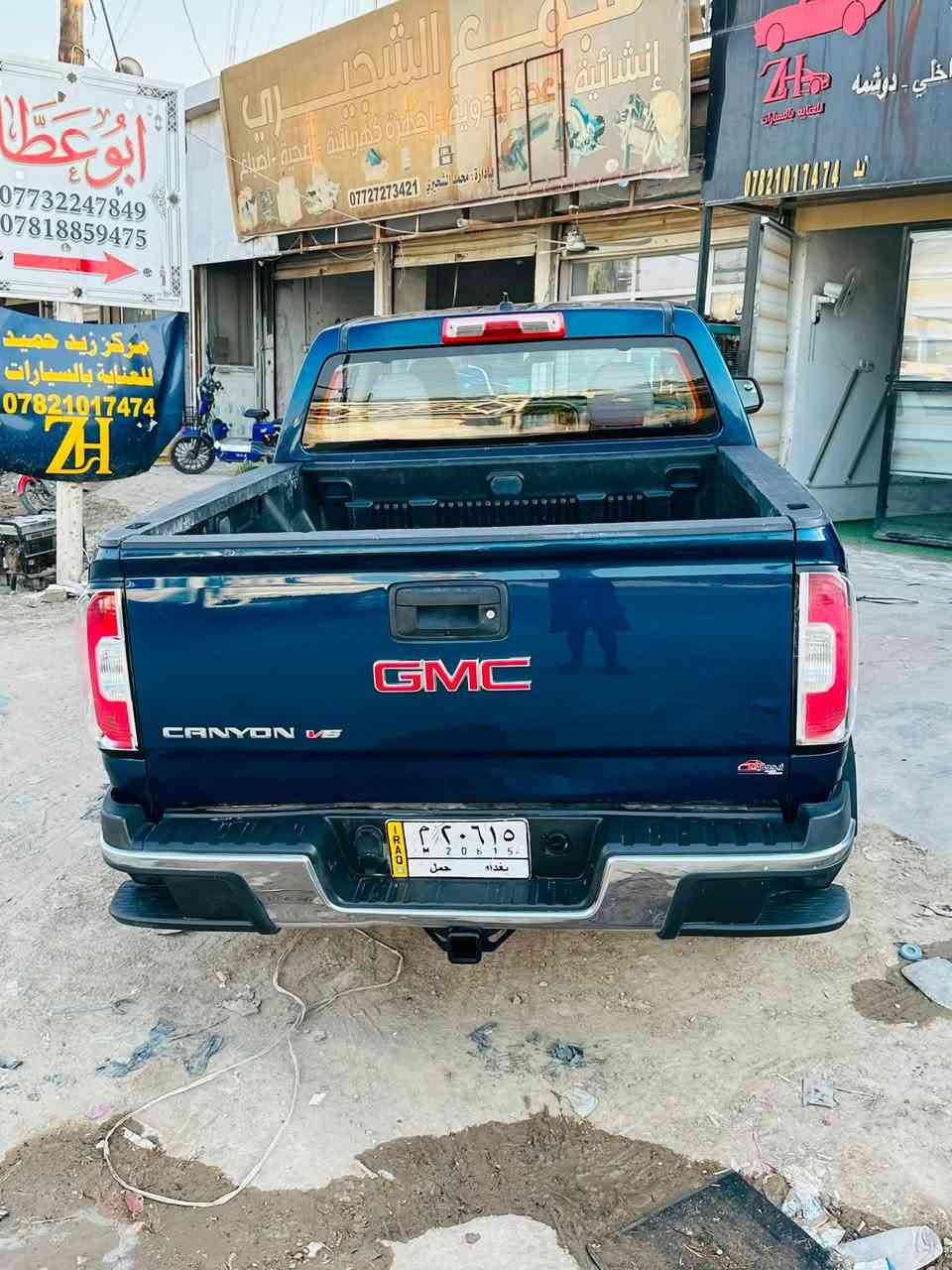السلام عليكم للبيع او المراوس حسب القناعة GMC:CANYON
الموديل 2019 
المحرك :V6
الاللون ازرق 
الحادث مرفوق بالصورة
لمعرفة السعر الاتصال على هاذا الرقم
***********
ما تعجبك السيارة اعتبرة حلالك واعبر
