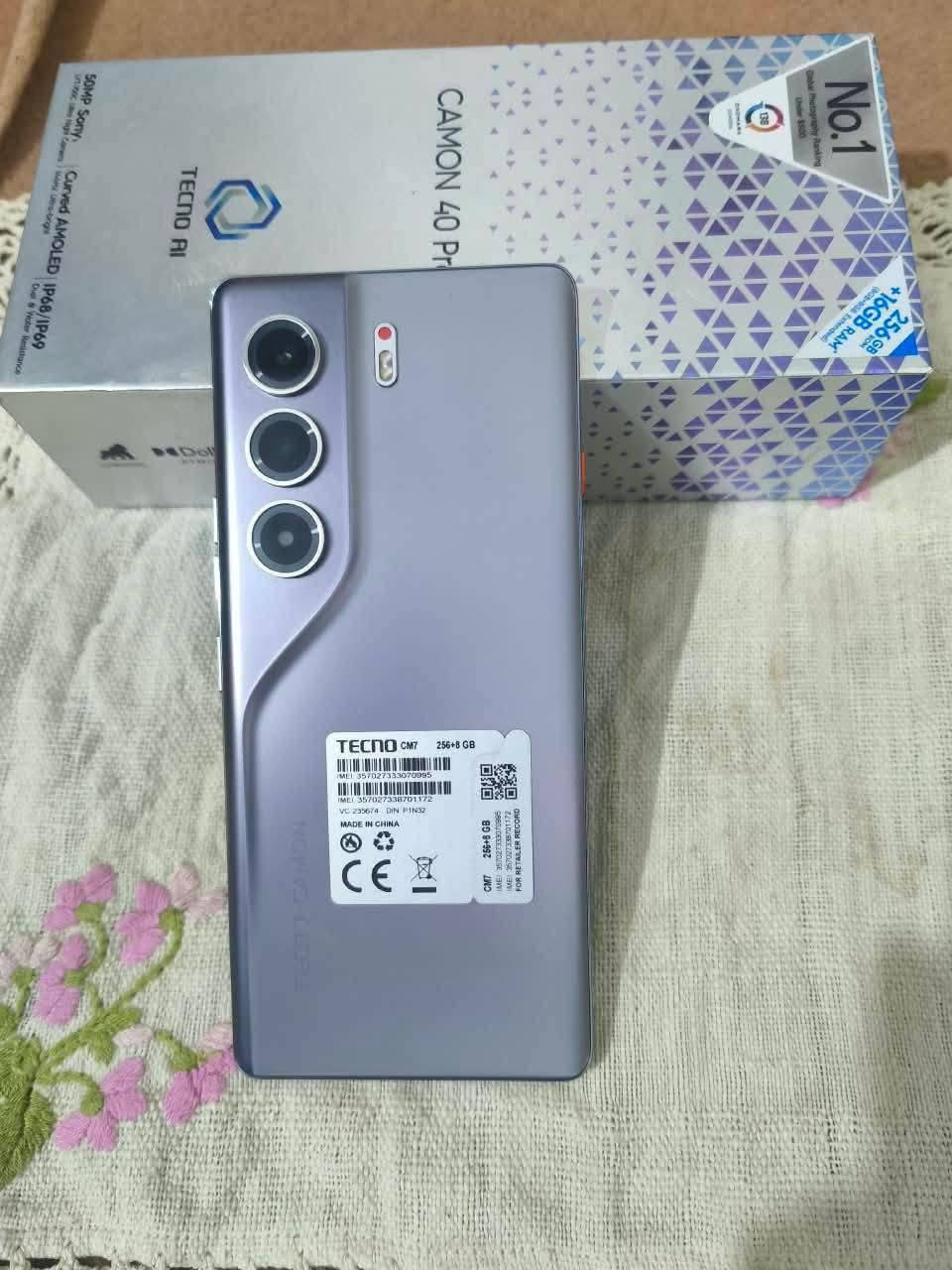 سلام عليكم جهاز تكنو كامون 40 برو 5G ذاكره 256 جهاز يدعم ذكاء الاصطناعي 90 فريم بل بوبجي كامرته تخبل دقته كلش حلوه جهاز بعد باكيت نضيف حيل قبل 20 يوم أخذته من وطني جهاز للبيع فقط تجي وتشوف نضافه سعره 350 قفل
سلام عليكم جهاز تكنو كامون 40 برو 5G ذاكره 256 جهاز يدعم ذكاء الاصطناعي 90 فريم بل بوبجي كامرته تخبل دقته كلش حلوه جهاز بعد باكيت نضيف حيل قبل 20 يوم أخذته من وطني جهاز للبيع فقط تجي وتشوف نضافه سعره 350 وبيه مجال 
جديد ب 440 مكاني ناصرية شموخ رقم تواصل ***********

نص مكتوب في الصور:
- ٥١ KB/s ٨:٢٩ هاتفي HiOS 16.2.0 التحقق من التحديثات اسم الجهاز TECNO CAMON 40 Pro 5G التخزين ١٩,٥٧ غ.ب / ٢٥٦ غ.ب الطراز TECNO CM7 وحدة المعالجة المركزية Dimensity 7300 Ultimate RAM ١٢,٠٠ غ.ب+١٢,٠٠ غ.ب الكاميرا الخلفية 50M OIS+8M الكاميرا الأمامية 50M البطارية 5200mAh