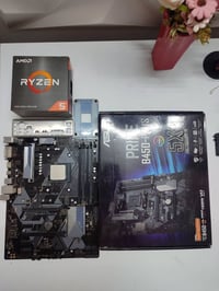 تجميعة • مذربورد B450 • معالج R5 5500