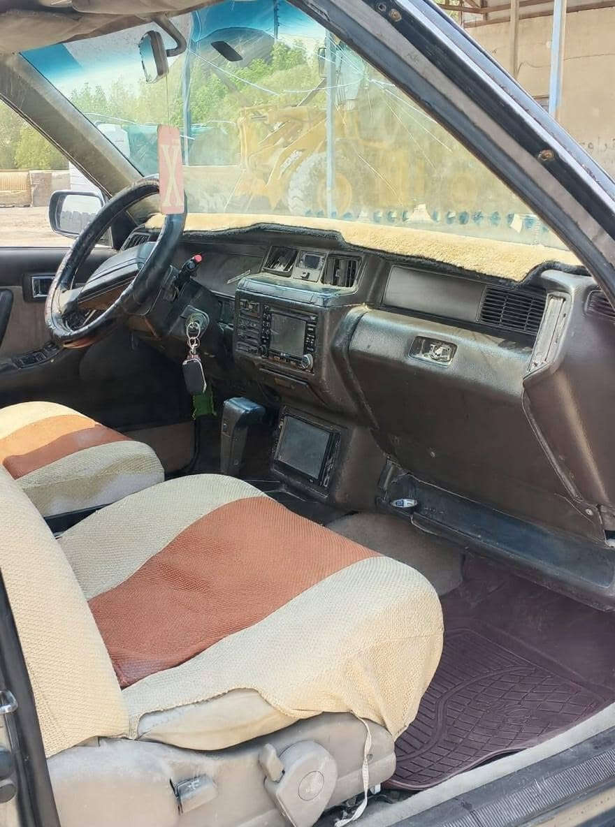 🚗 سيارة للبيع (سيدان - تويوتا كراون / سوبر دخلة) 🚗

المواصفات:

الموديل: 1988

المحرك: ففتي (1G / 50)

السنوية: مجددة لغاية 2030

الهيكل: سيدان، حالة ممتازة كما موضح بالصور

📍 للتواصل والاستفسار:
📞***********

