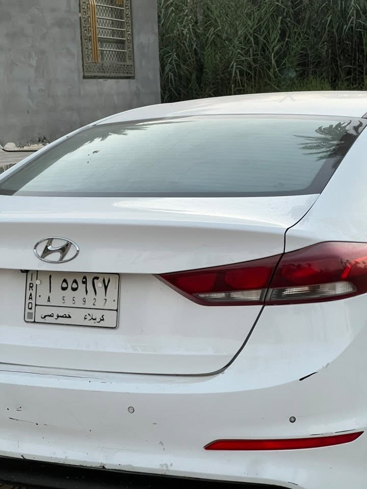 سلام عليكم ..
النترا خليجي 2018 سوبر للبيع
مكفولة كفالة عامة ( ماعدا بيها طخة بسيطة بالدوسة الي بجهة السكن ) كفالة من كير ومحرك السيارة نظفة بمعنى الكلمة 
ماشية 184 مكان السيارة كربلاء طويريج السعر 158 ورقة
للاستفسار: ***********
