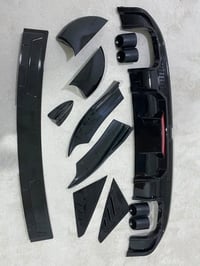 مستعمل نظيف • ديفيوزر ٣ قطع • ٤ عوادم