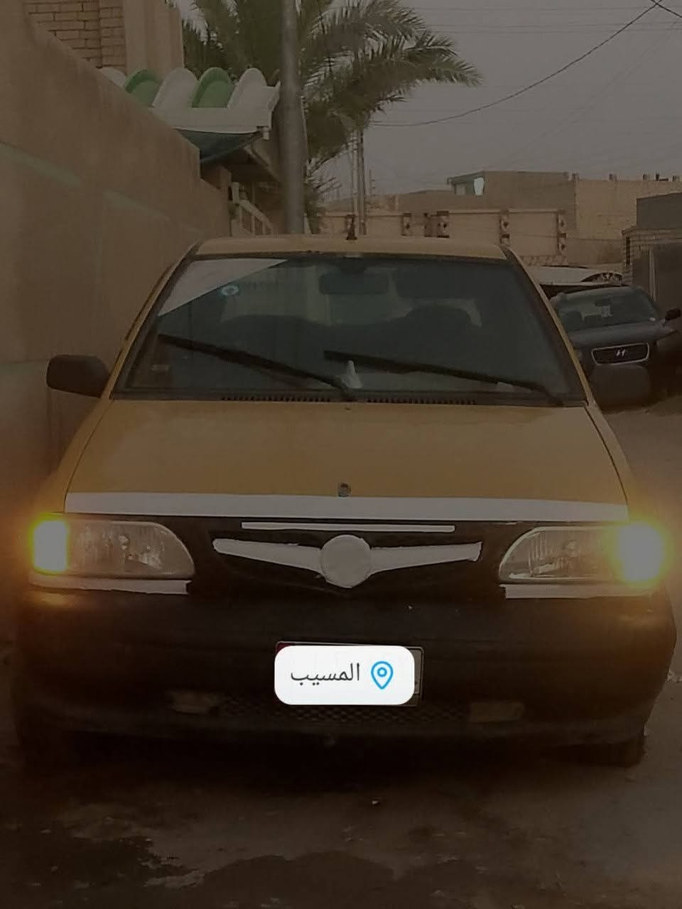 سلام عليكم سايبا موديل 2012
 رقم بابل الماني مصفره هيئه وغرامات (سنويه لل 28)
السياره جاهزه من كهربائيات ودوشمه جديد 
مكان بابل المسيب رقم الهاتف ***********
سعر 19 بيها مجال قليل جدآ

نص مكتوب في الصور:
- المسيب، محافظة بابل
- المسيب
- بابل