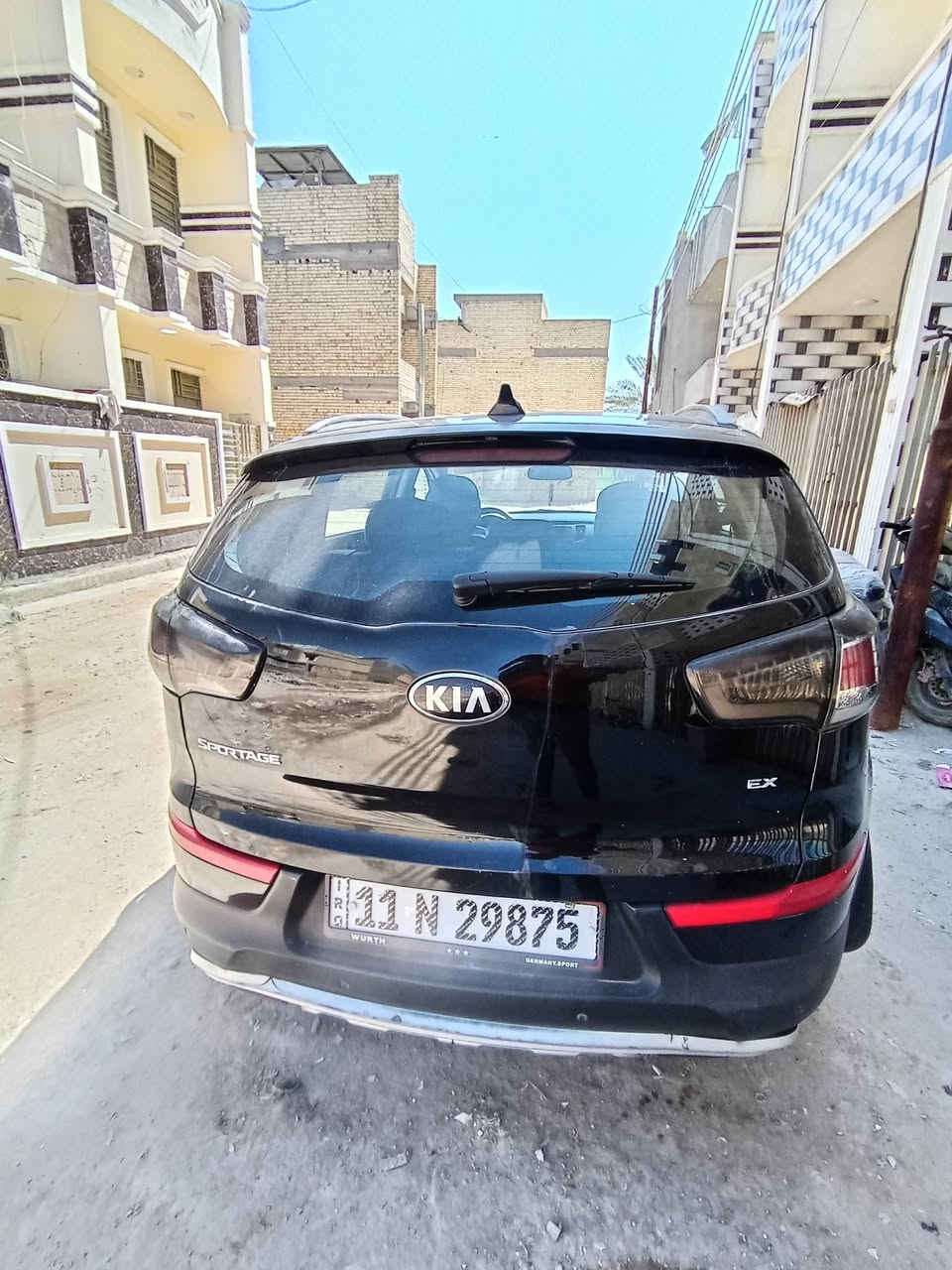 السلام عليكم بيع مستعجل سبورتج 2014 فول مواصفات أمريكي حادثه بابين جاملغ. مصبوغ صفحه  سياره كامله للخير ماشيه 56الف حقيقي 115  شاري ينتصل ***********
