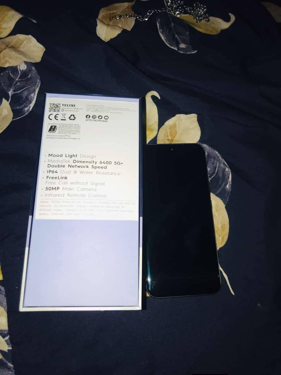 السلام عليكم للمراوس مع هونر x9bوc
Tecnobova 5gslim بطاريه 5160 امبير ببجي 90فريم كاميرات 64ميكابكسل اذكره 256انحف جهاز ويخبل من شحن ومن كلشي مكفول ويا باكيت وشاحنه وبعده عل ضمان مستخدم اسبوع فقط 

مكاني بغداد العامريه ***********
