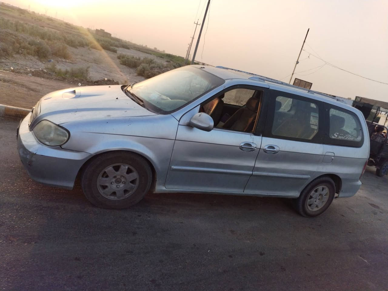 سياره كرنفال سيدون موديل 2002 نضافه 70% تخم  تواير جديده
المكان سماوه رميثه
السعر 60 وبيها مجال
لا يوجد خاص بس رقم 
رقم وتساب ***********
***********

